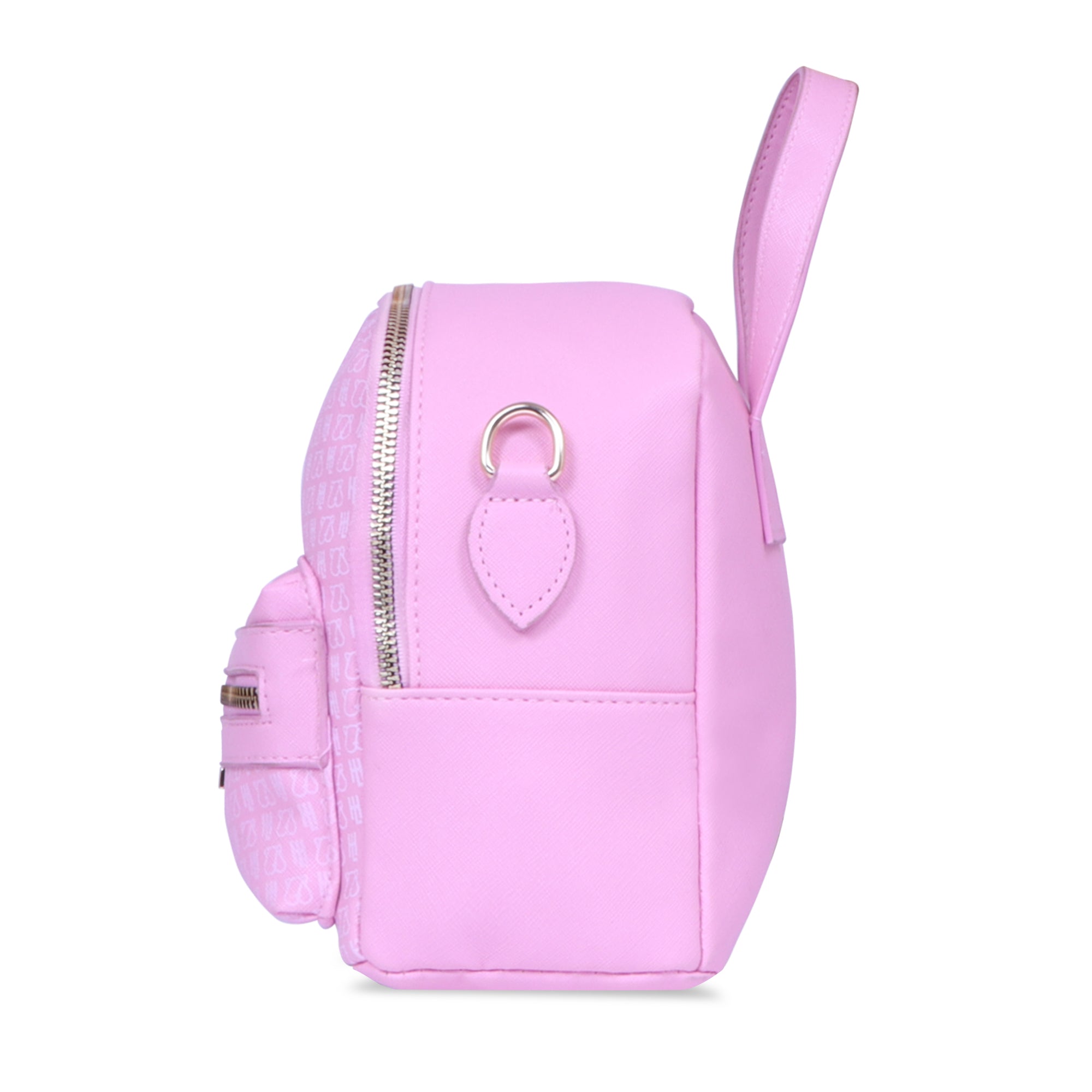 Hamster London Ted H Limited Edition Mini Satchel Bag Light Pink