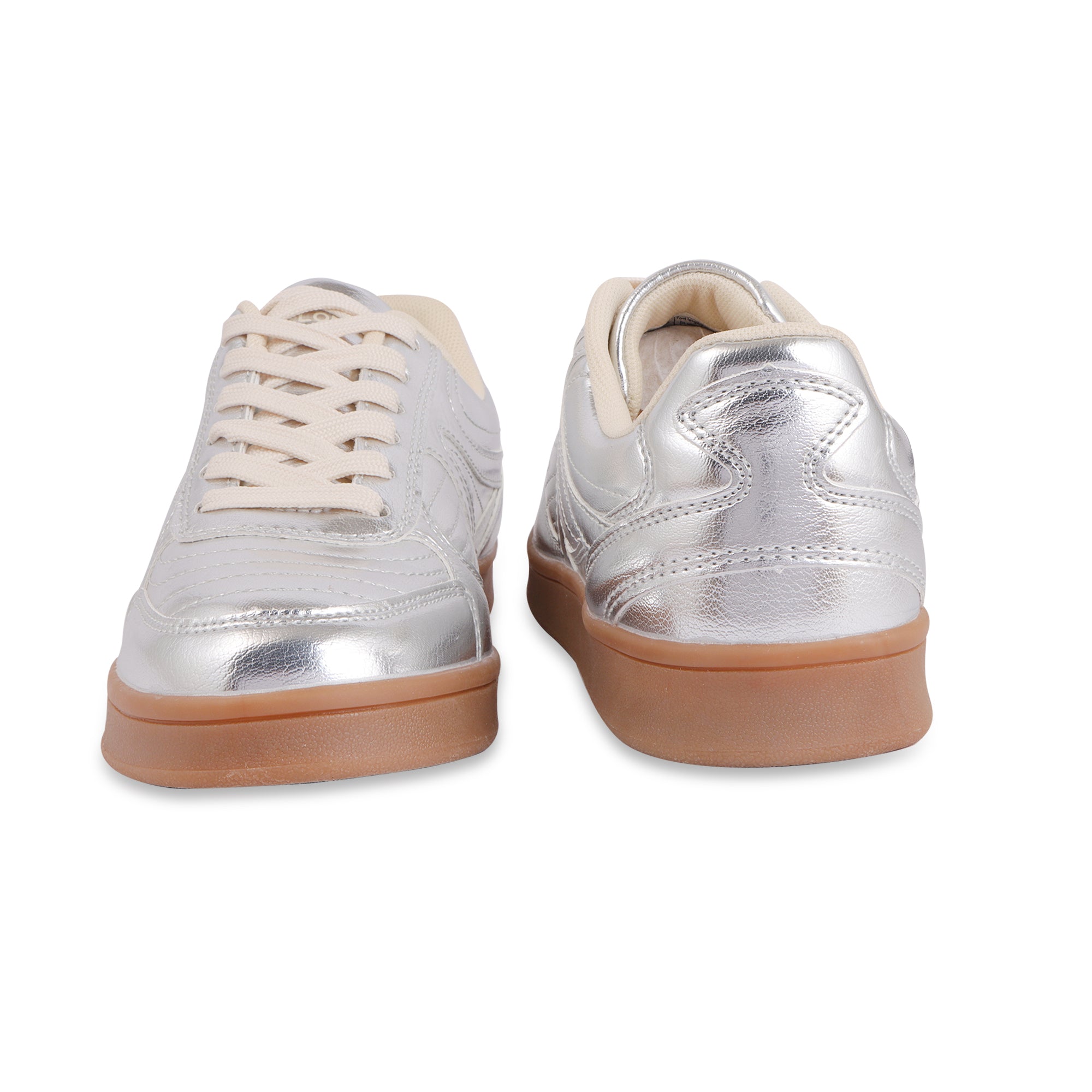 Hamster London Haven Kicker Party Silver Sneakers