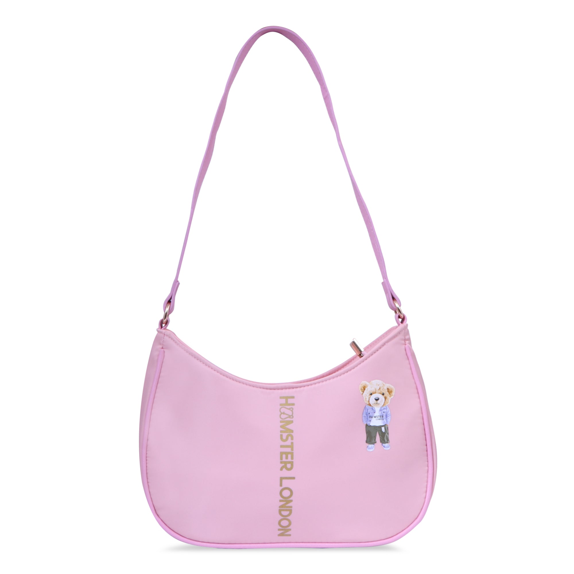 Hamster London Ted H Limited Edition Shoulder Bag Light Pink