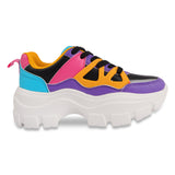 Hamser London Marcella Party Purple Sneakers