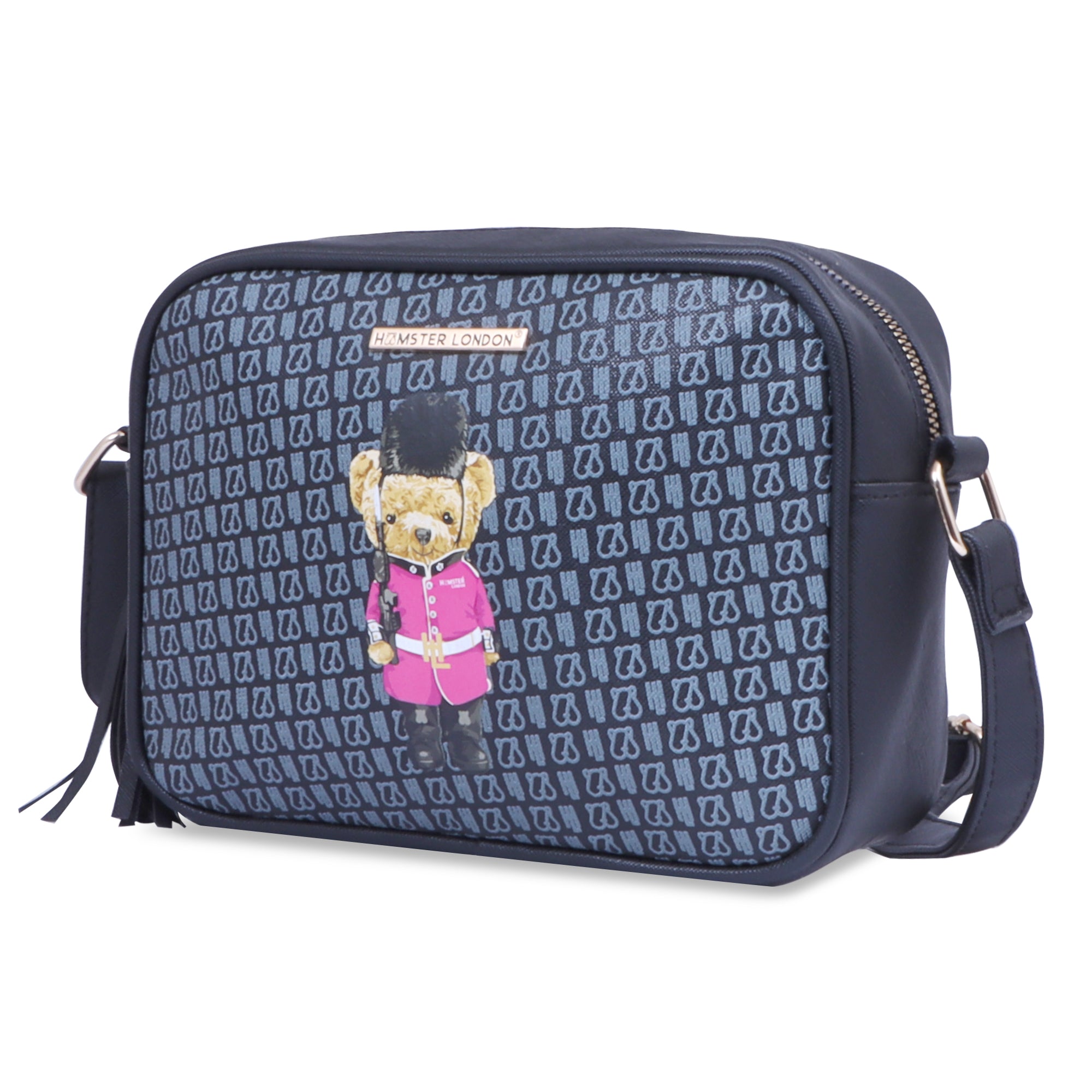 Hamster London Ted H Limited Edition Cam Sling Black