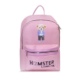 Hamster London Ted H Limited Edition Backpack Light Pink