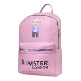 Hamster London Ted H Limited Edition Backpack Light Pink