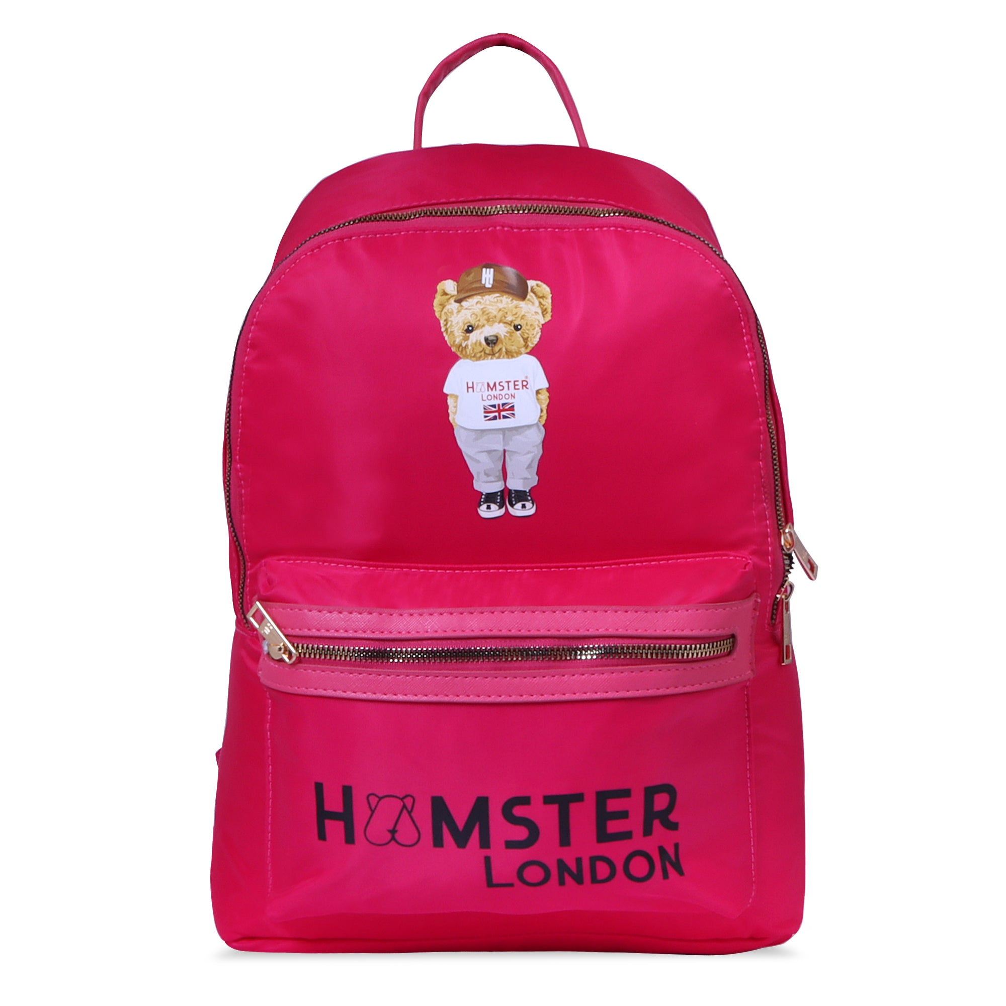 Hamster London Ted H Limited Edition Backpack Hot Pink