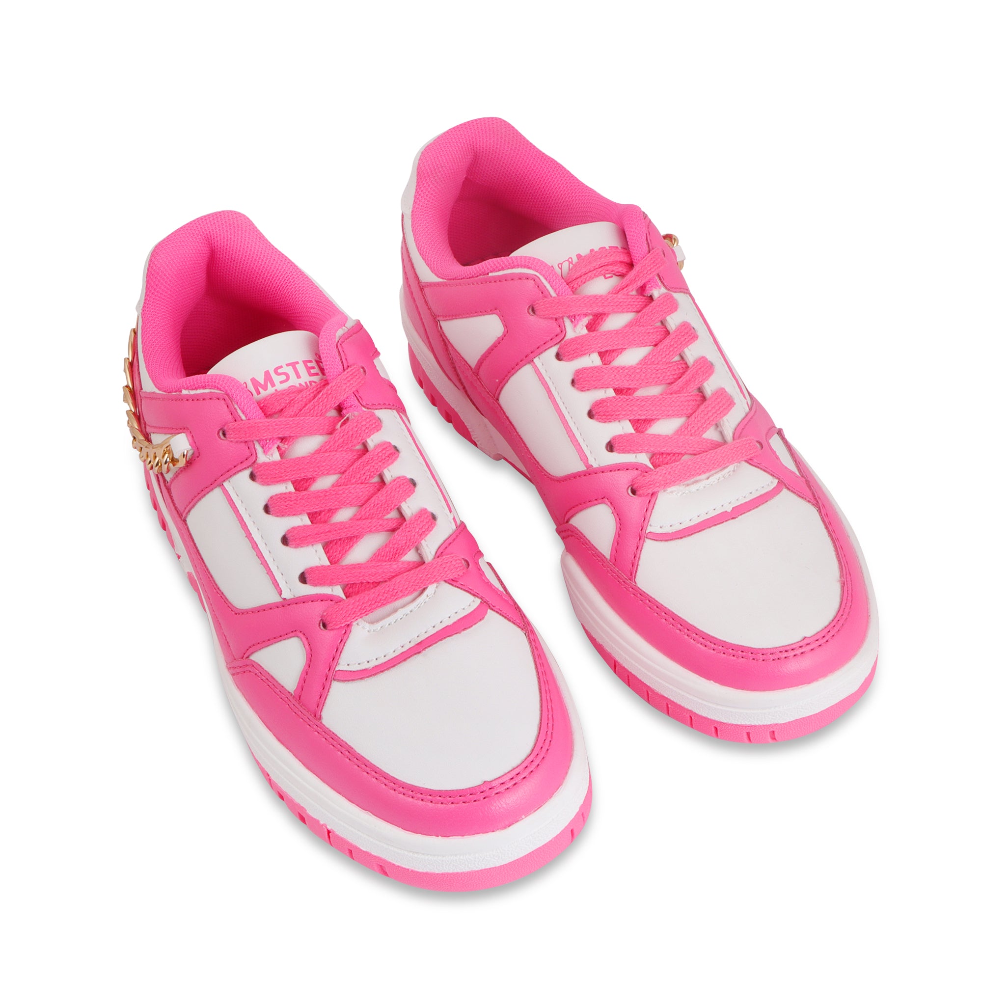 Hamster London Haven Pink Party Sneakers