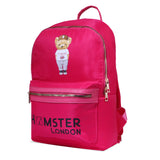 Hamster London Ted H Limited Edition Backpack Hot Pink