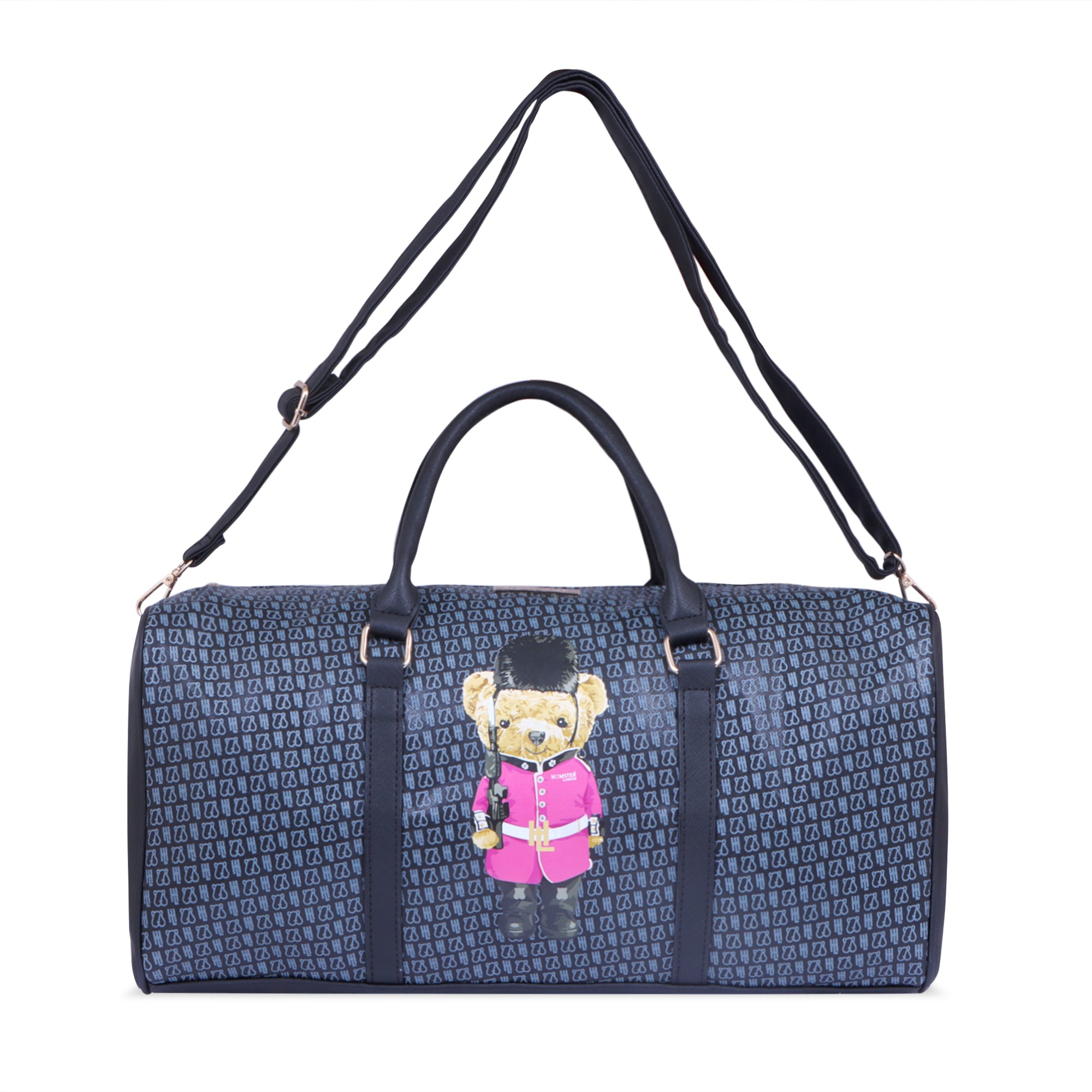 Hamster London Ted H Limited Edition PU Duffle Black