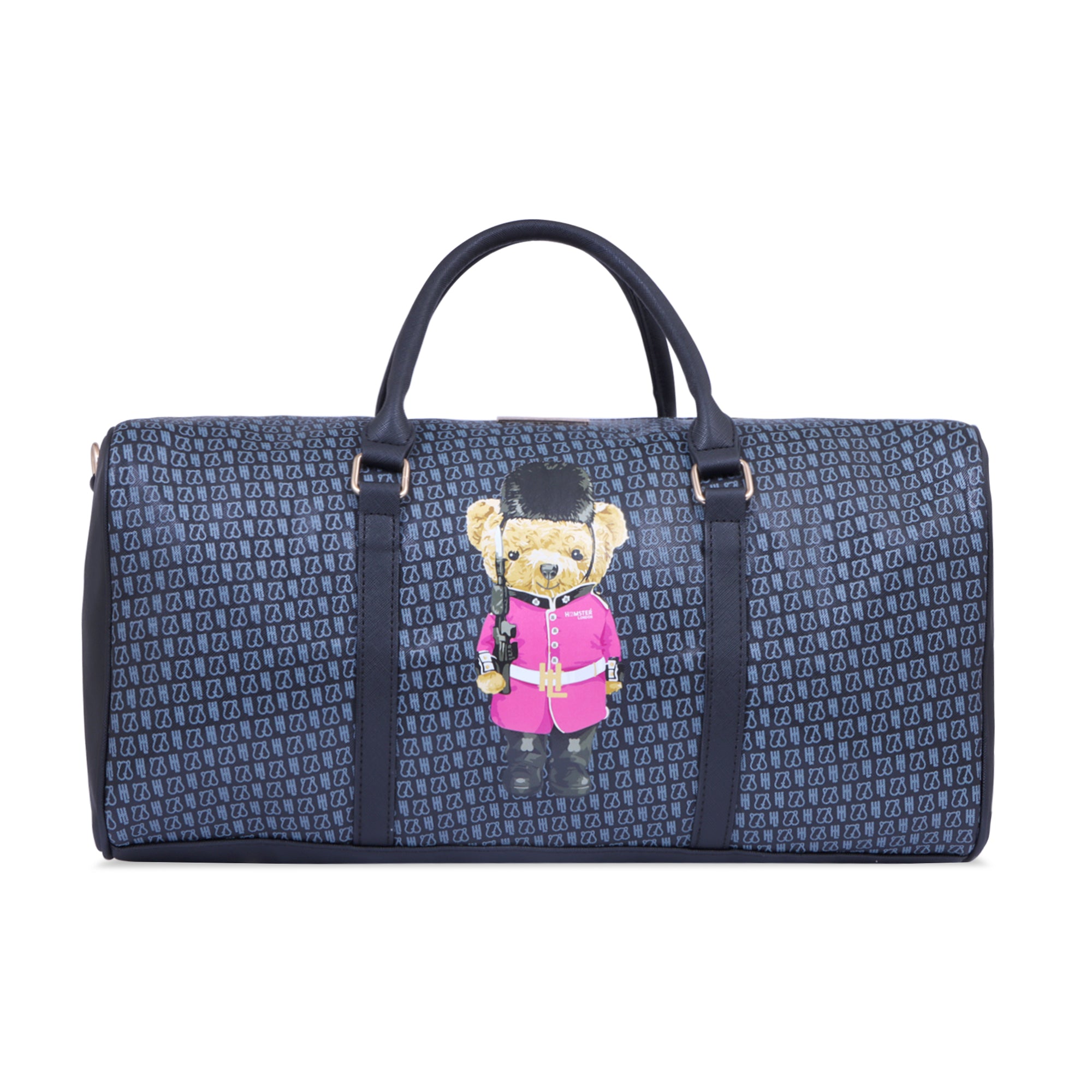 Hamster London Ted H Limited Edition PU Duffle Black