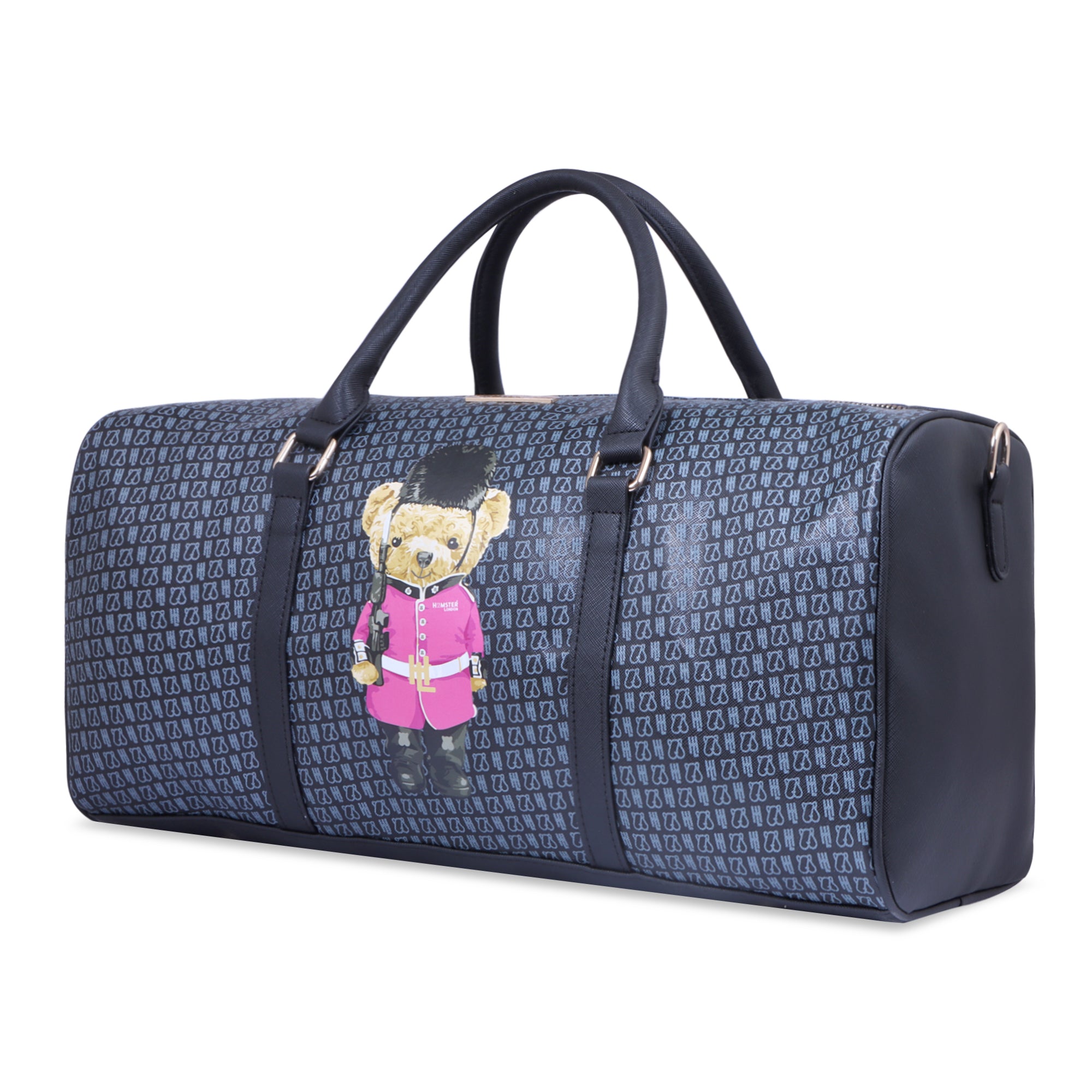 Hamster London Ted H Limited Edition PU Duffle Black