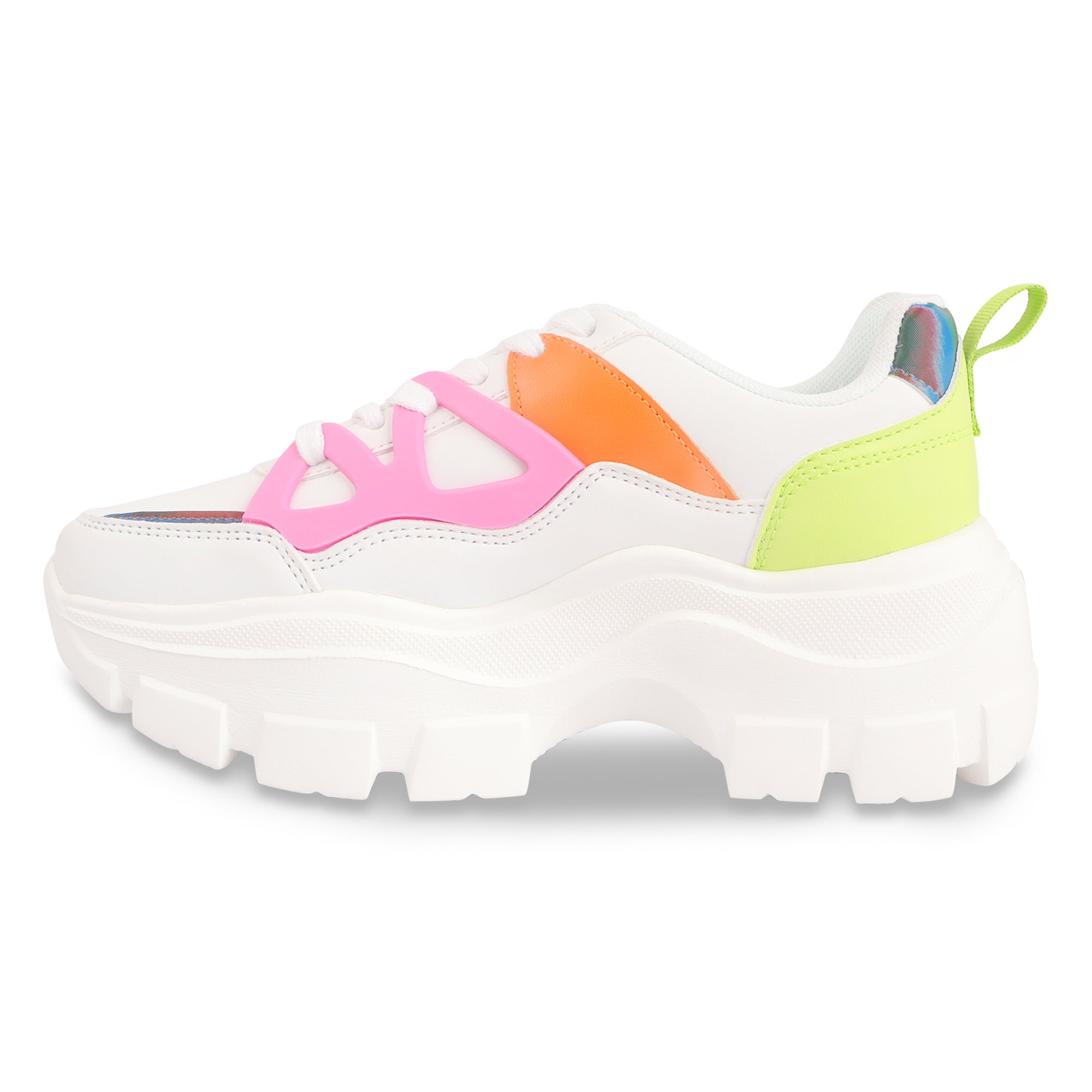 Hamster London Marcella Retro White Party Sneakers