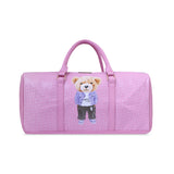 Hamster London Ted H Limited Edition PU Duffle Light Pink