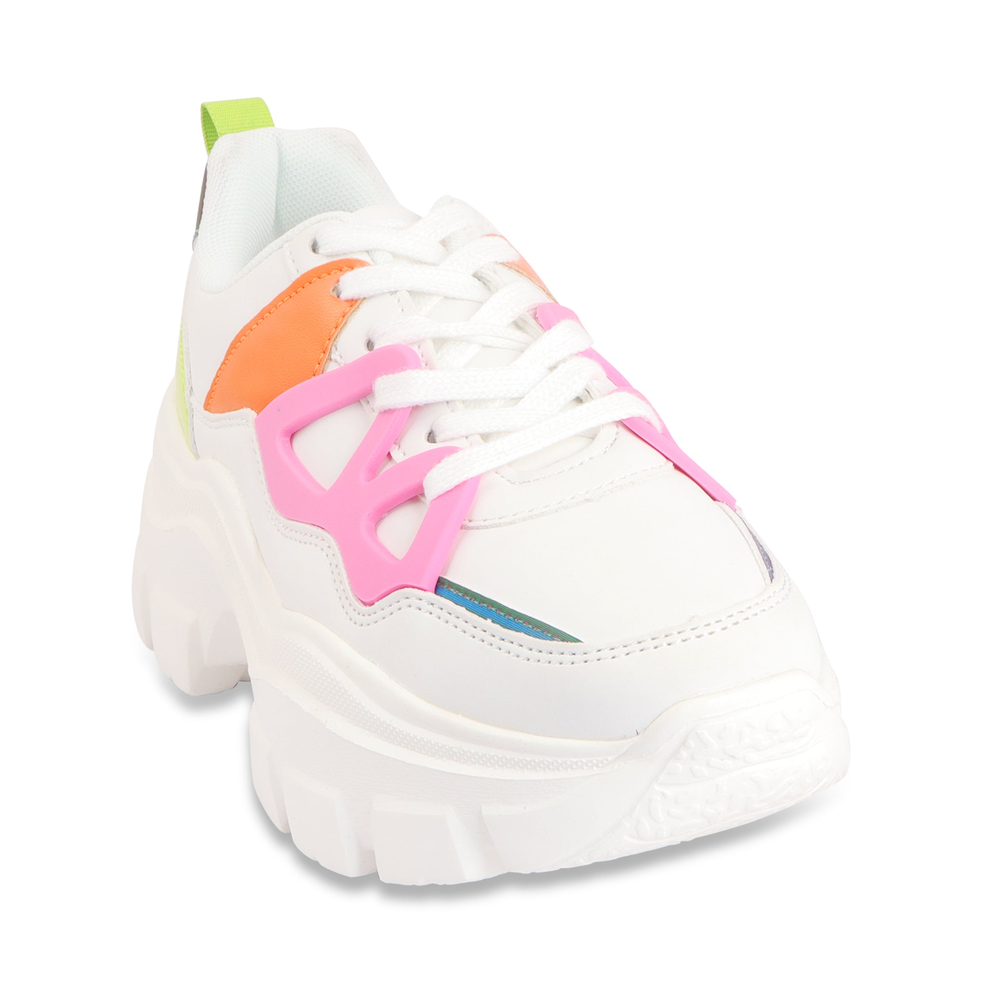 Hamster London Marcella Retro White Party Sneakers