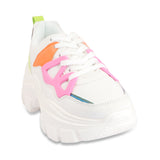 Hamster London Marcella Retro White Party Sneakers