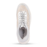 Hamster London Marcella Mesh Silver Party Sneakers