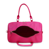 Hamster London Ted H Limited Edition PU Duffle Hot Pink