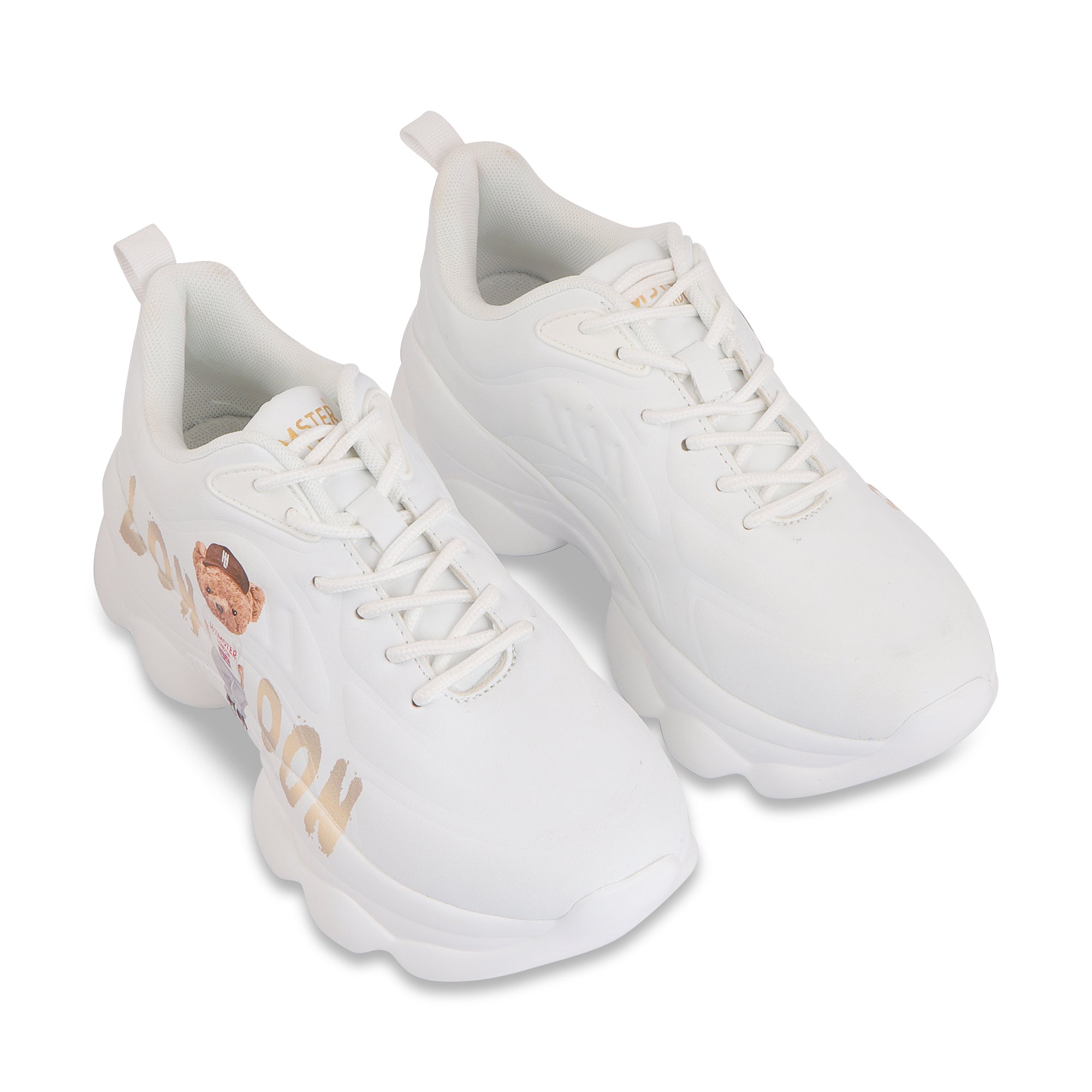 Hamster London Ted H Party Sneakers Gold