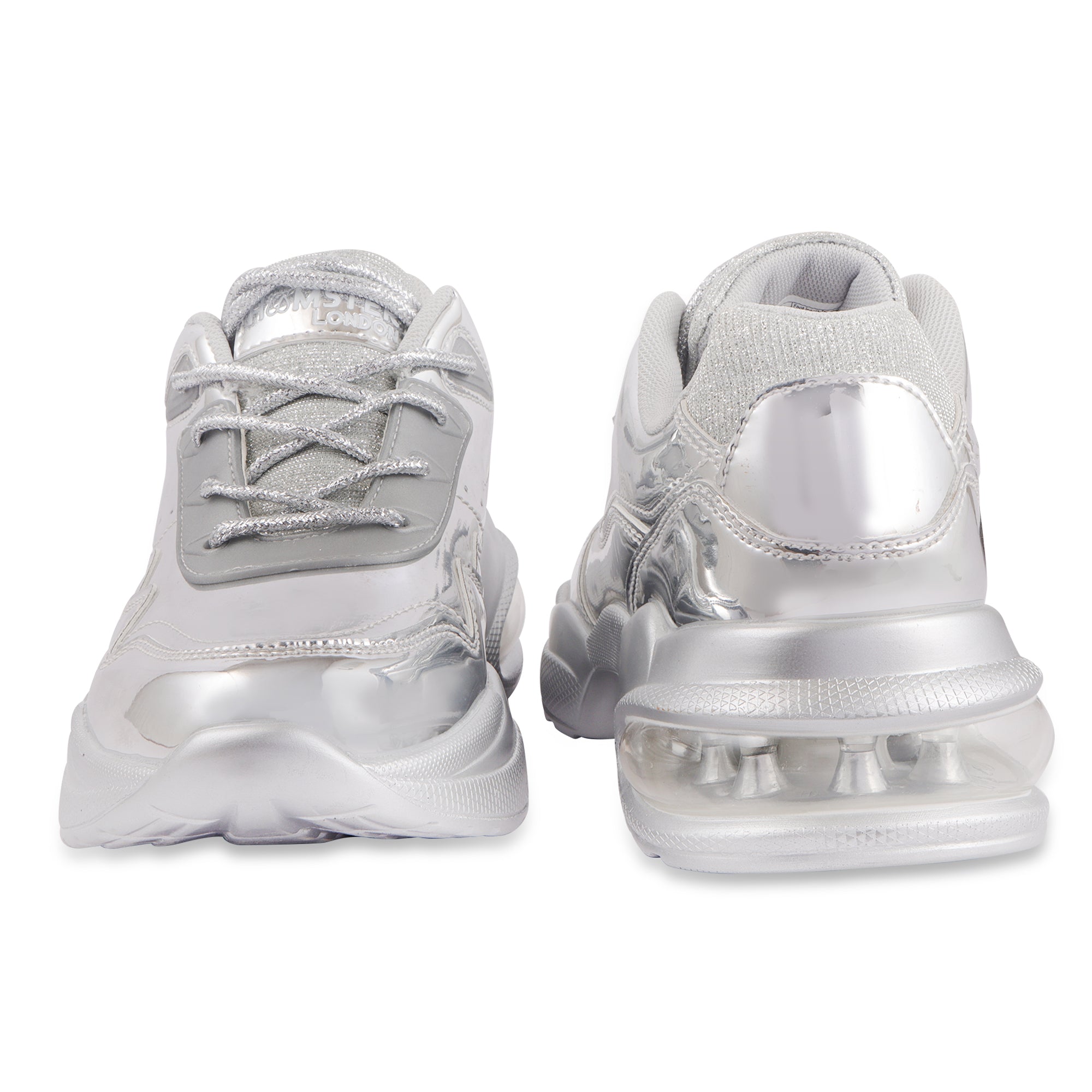 Hamster London Heli Silver Party Sneakers