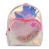 Hamster London Heart Star Backpack Hot Pink