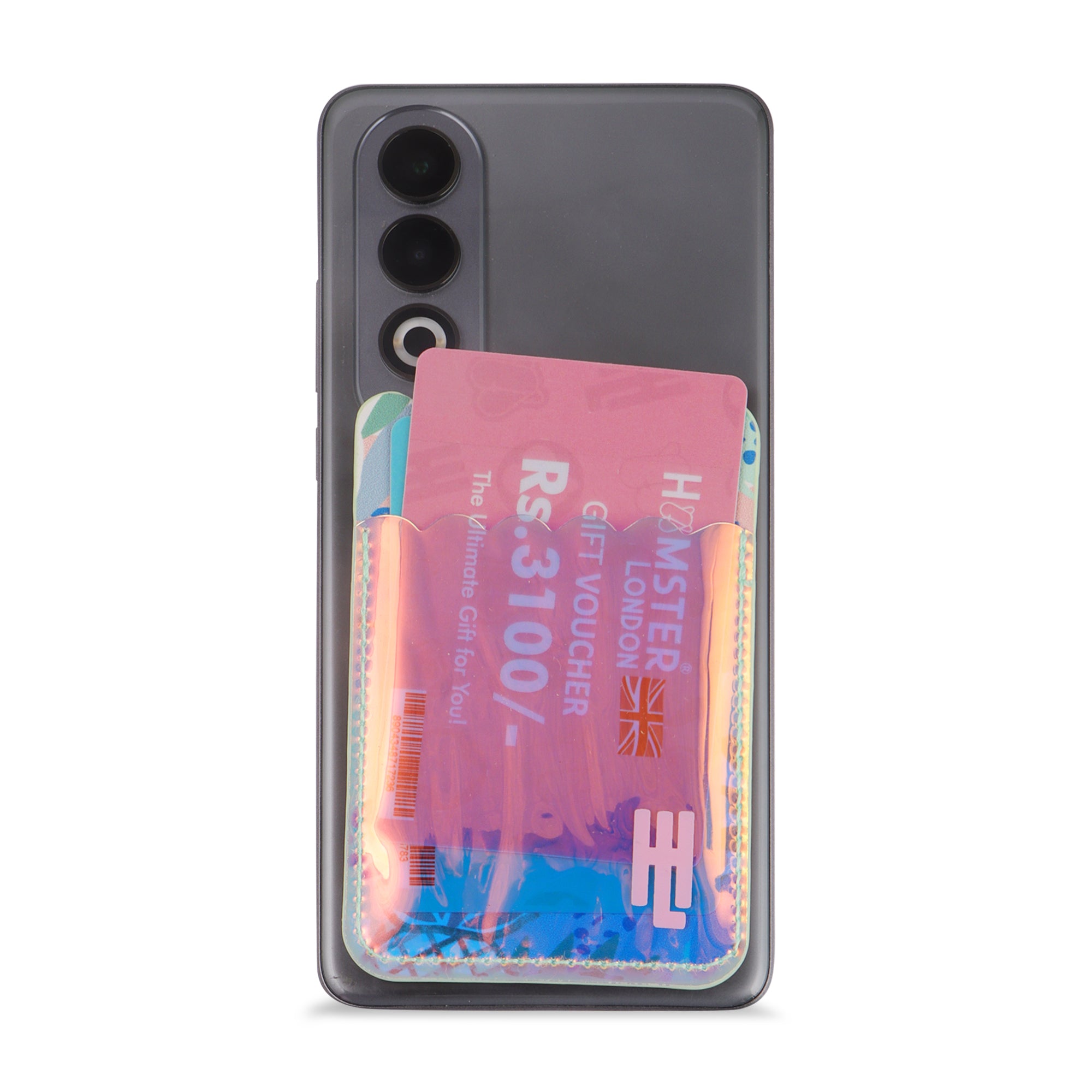 Hamster London Holo Phone Pocket Floral