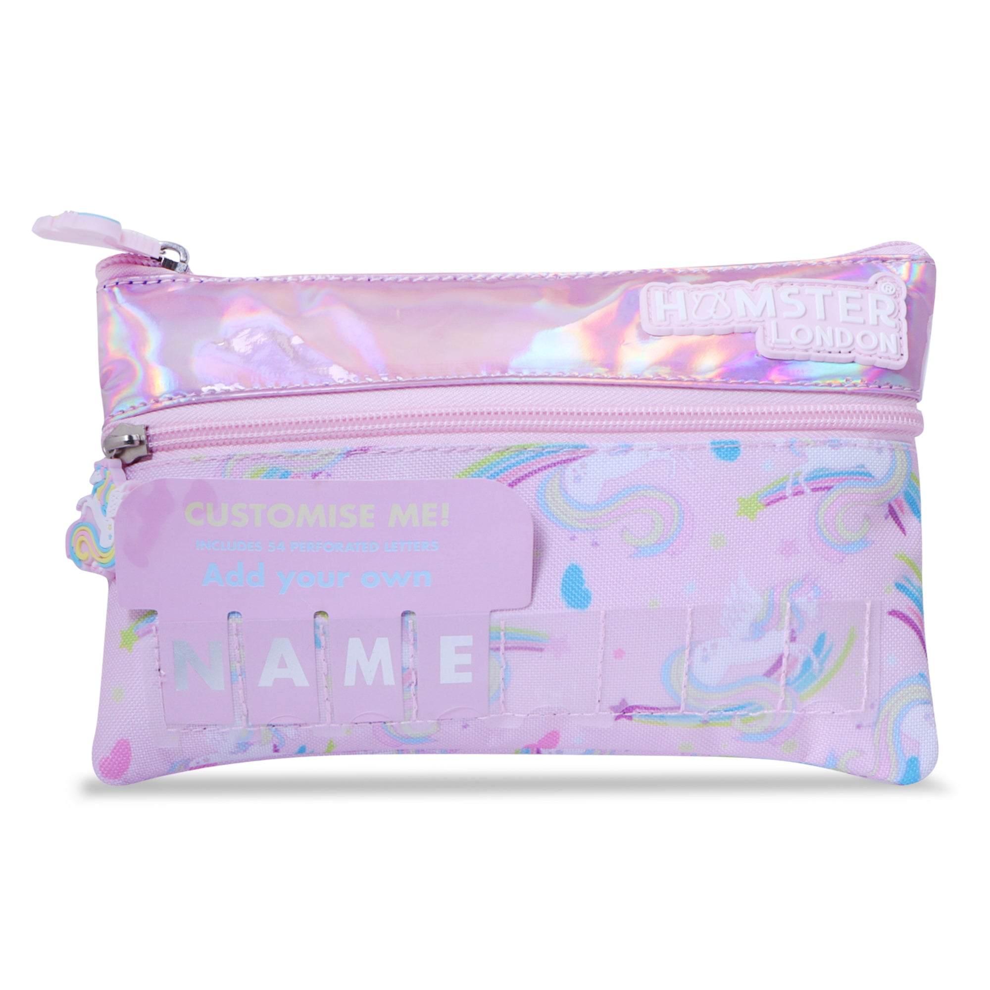 Hamster London Perky Unicorn Name Pouch