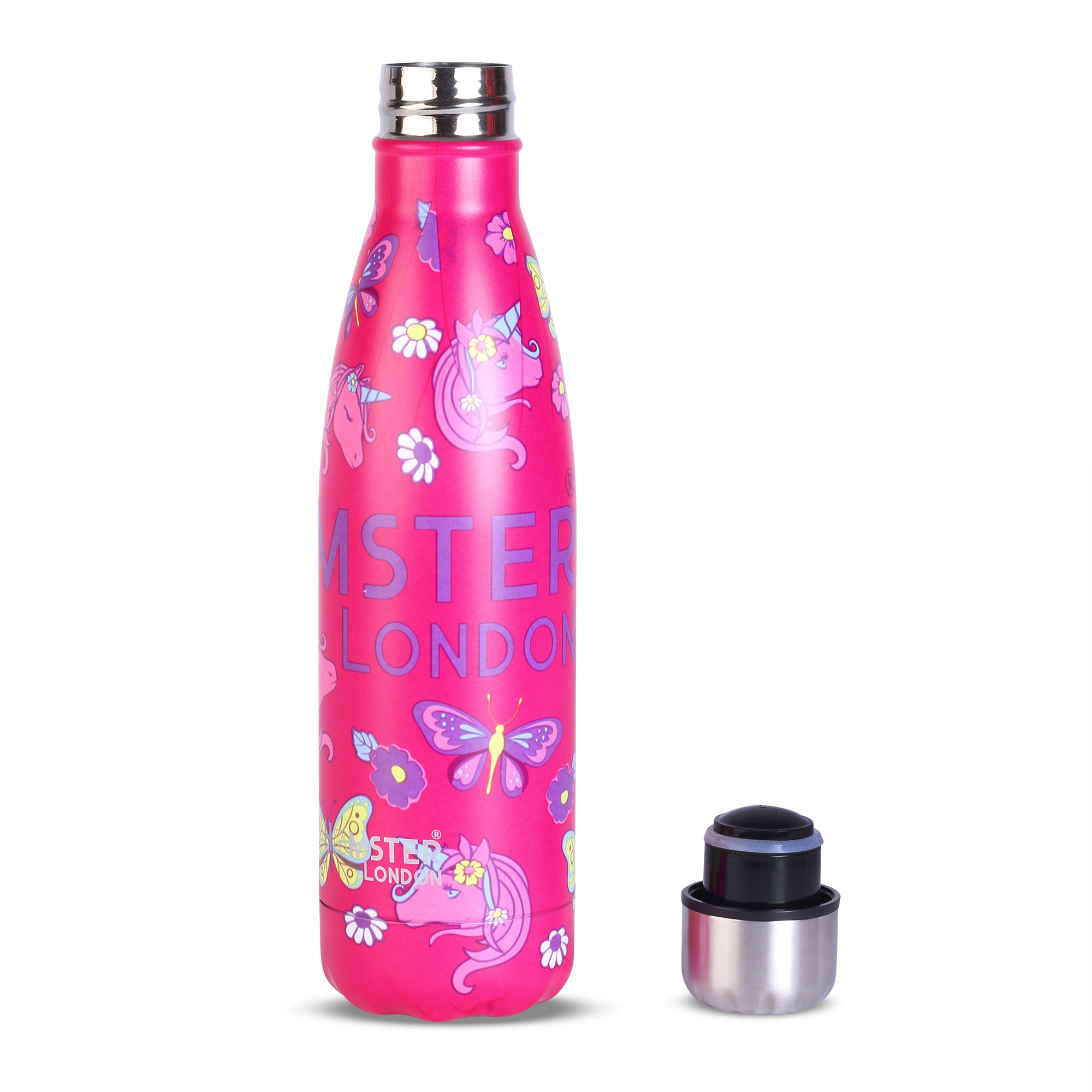 Hamster London Pink Pixy Unicorn Combo ( Backpack + Bottle + Bento Box )