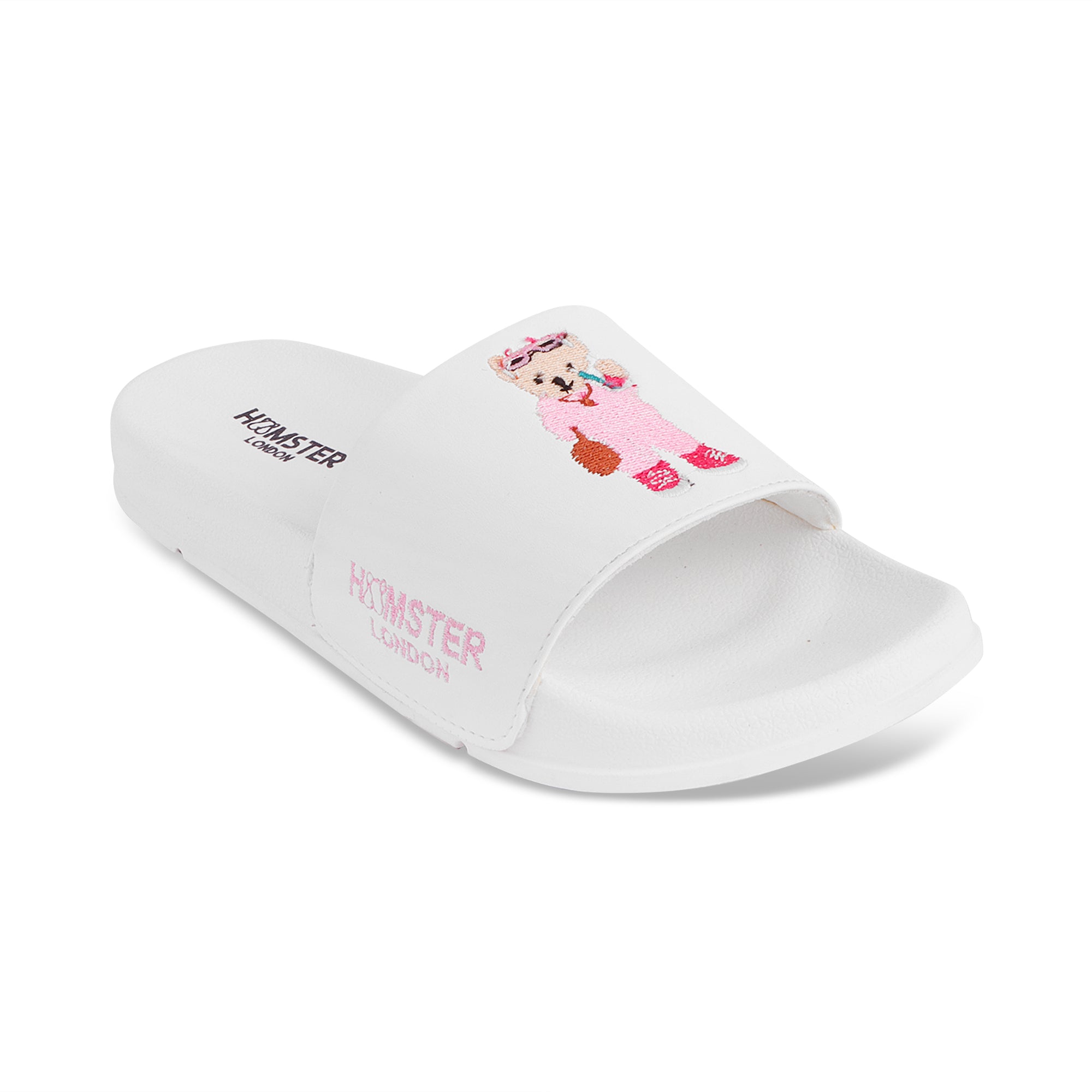 Hamster London Ted H Coffee Run Slides White