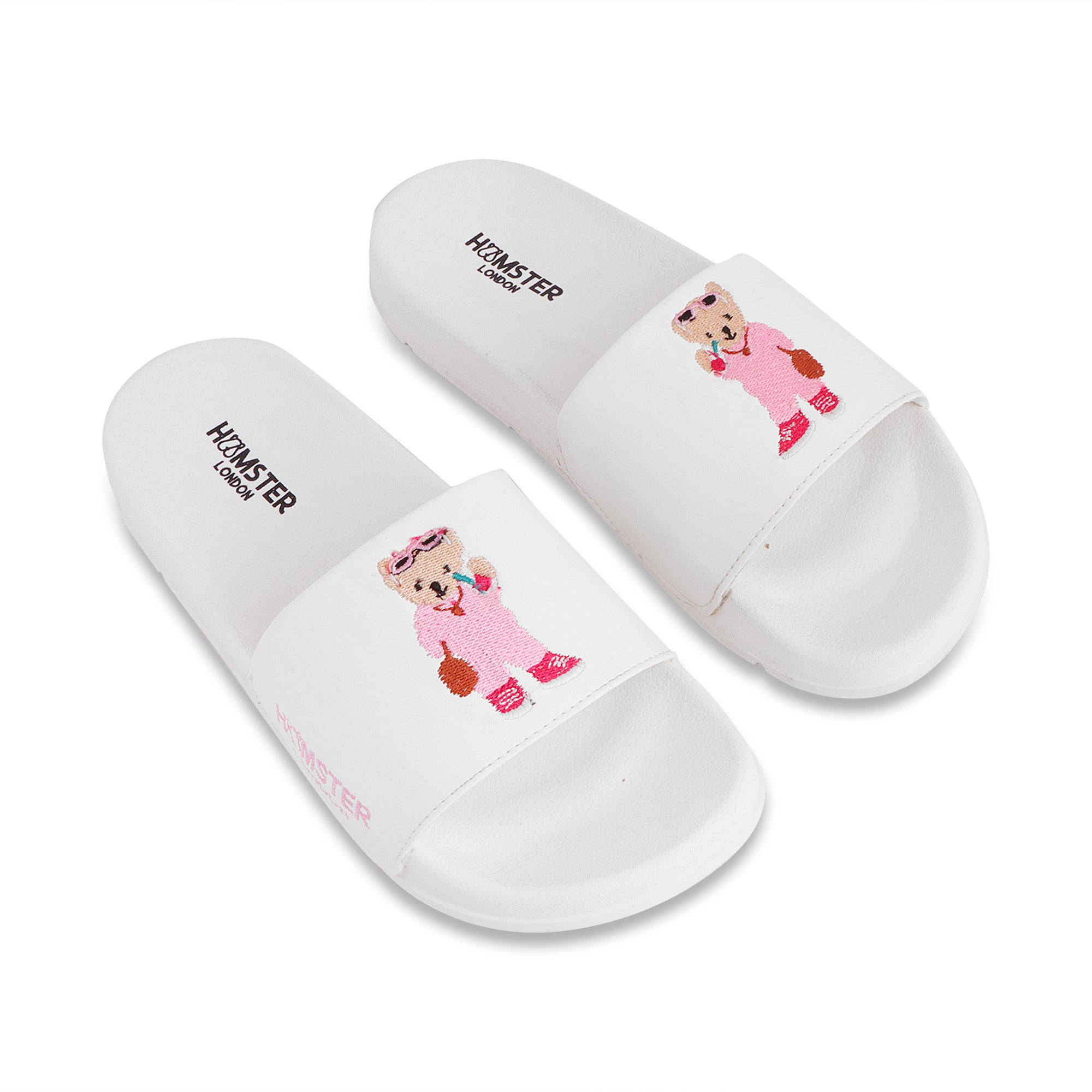 Hamster London Ted H Coffee Run Slides White
