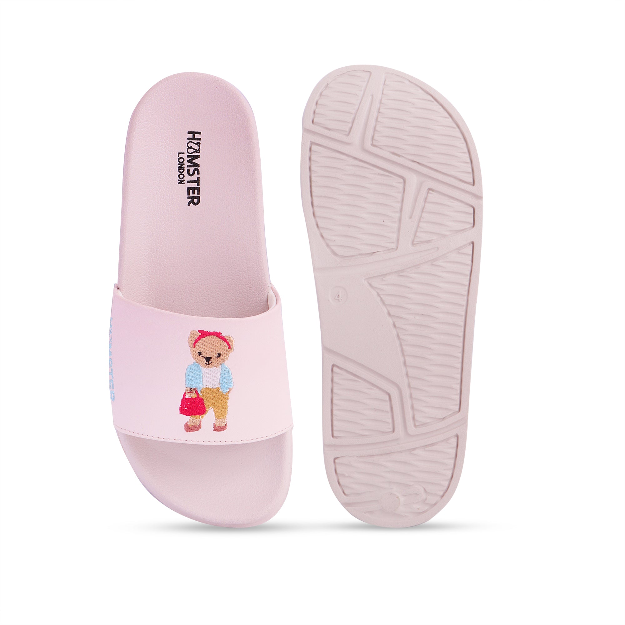 Hamster London Ted H Chic Slides Pink