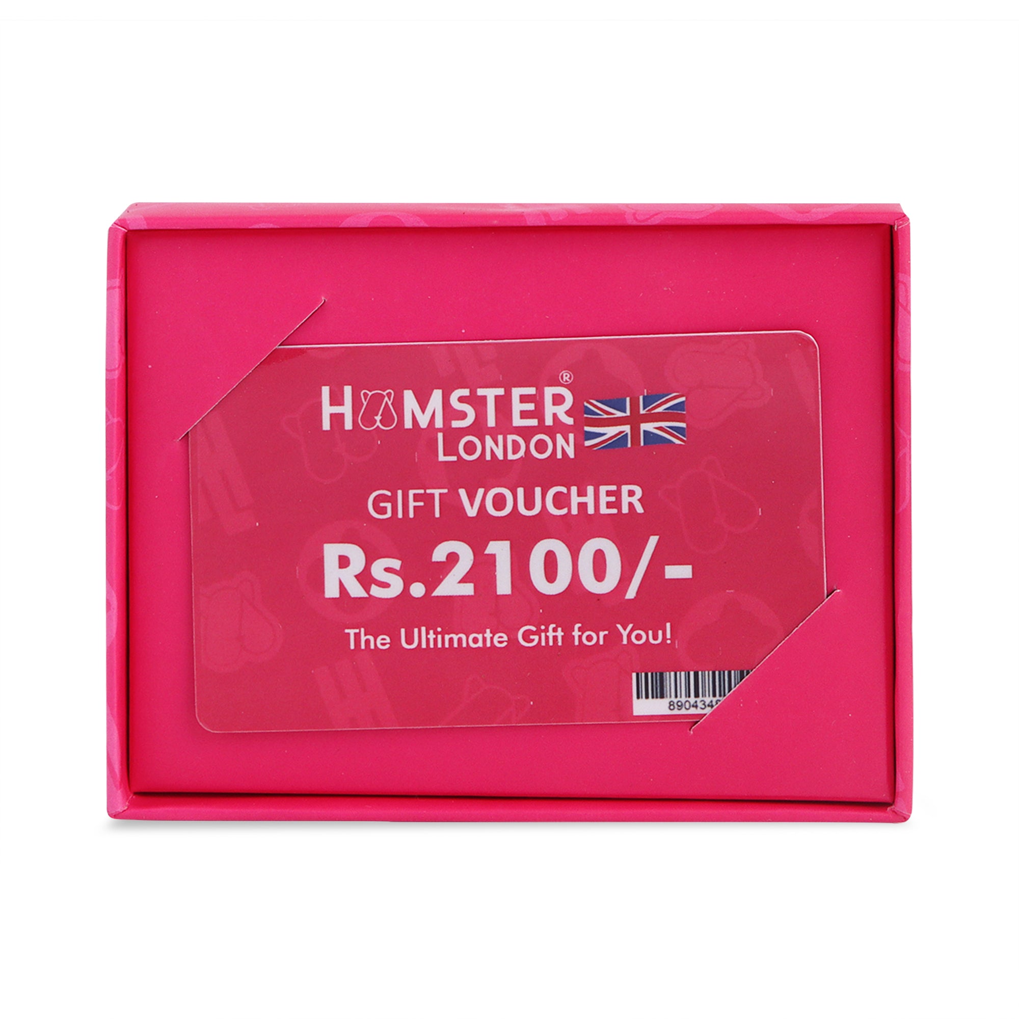 Hamster London Gift Voucher Hot Pink