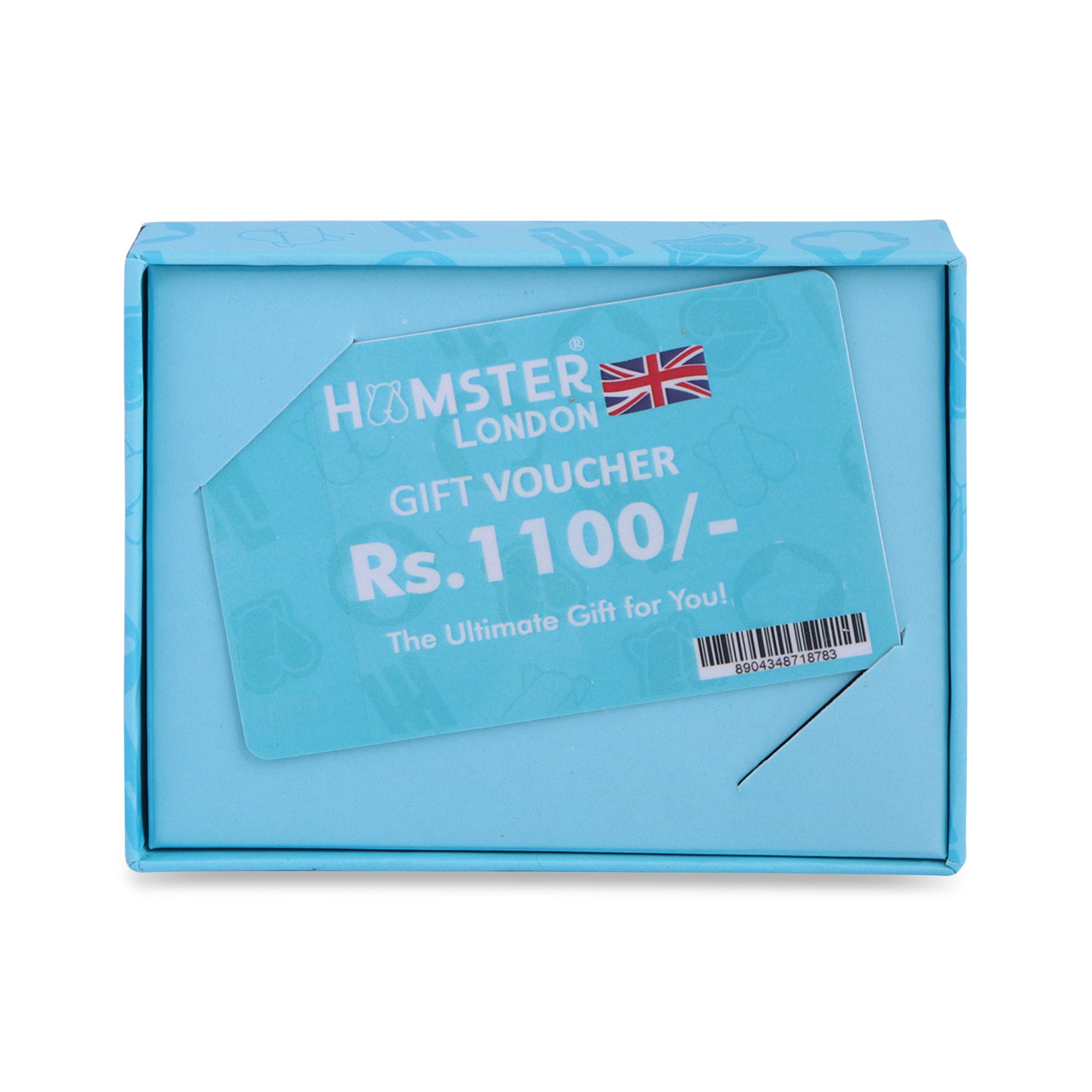Hamster London Gift Voucher Blue