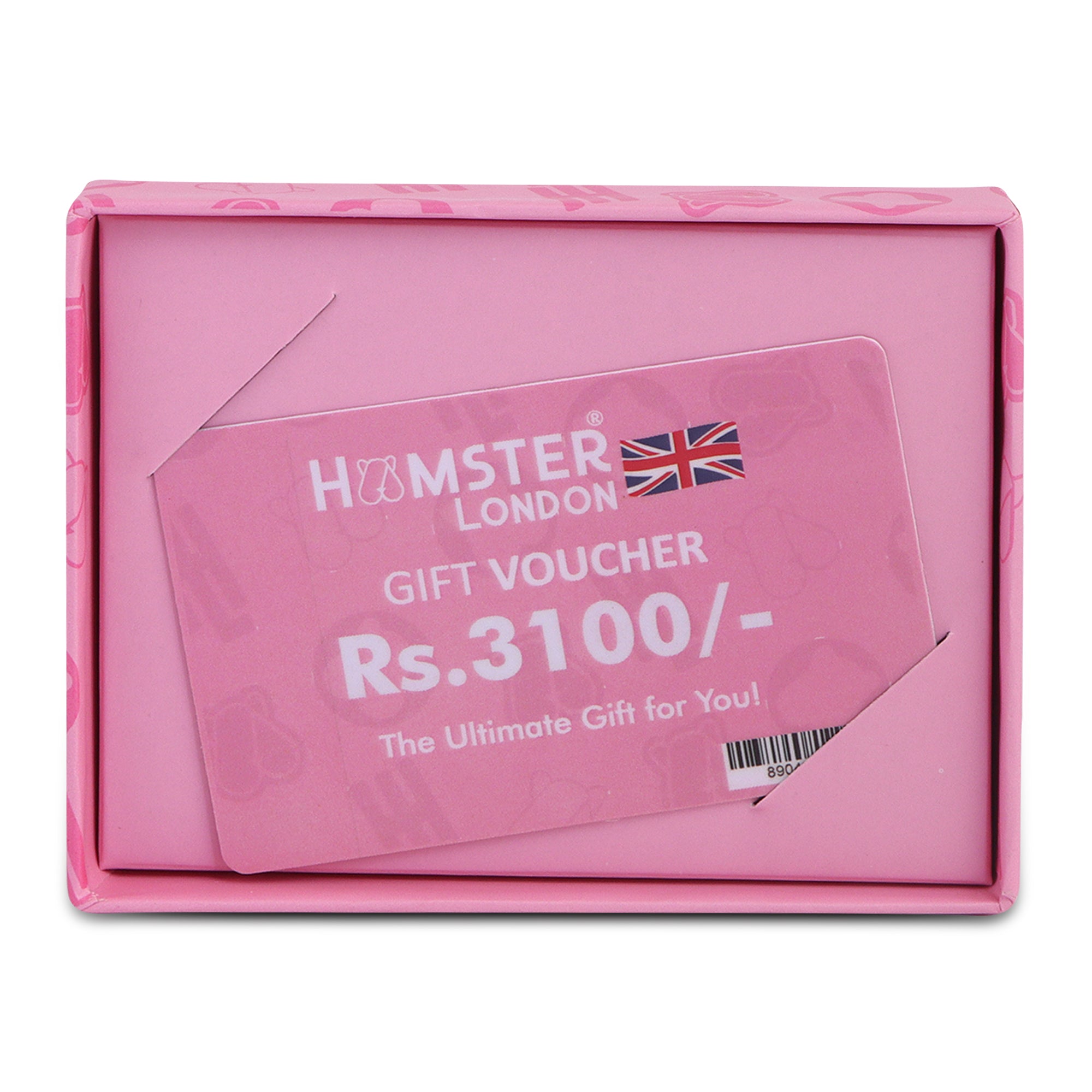 Hamster London Gift Voucher Light Pink