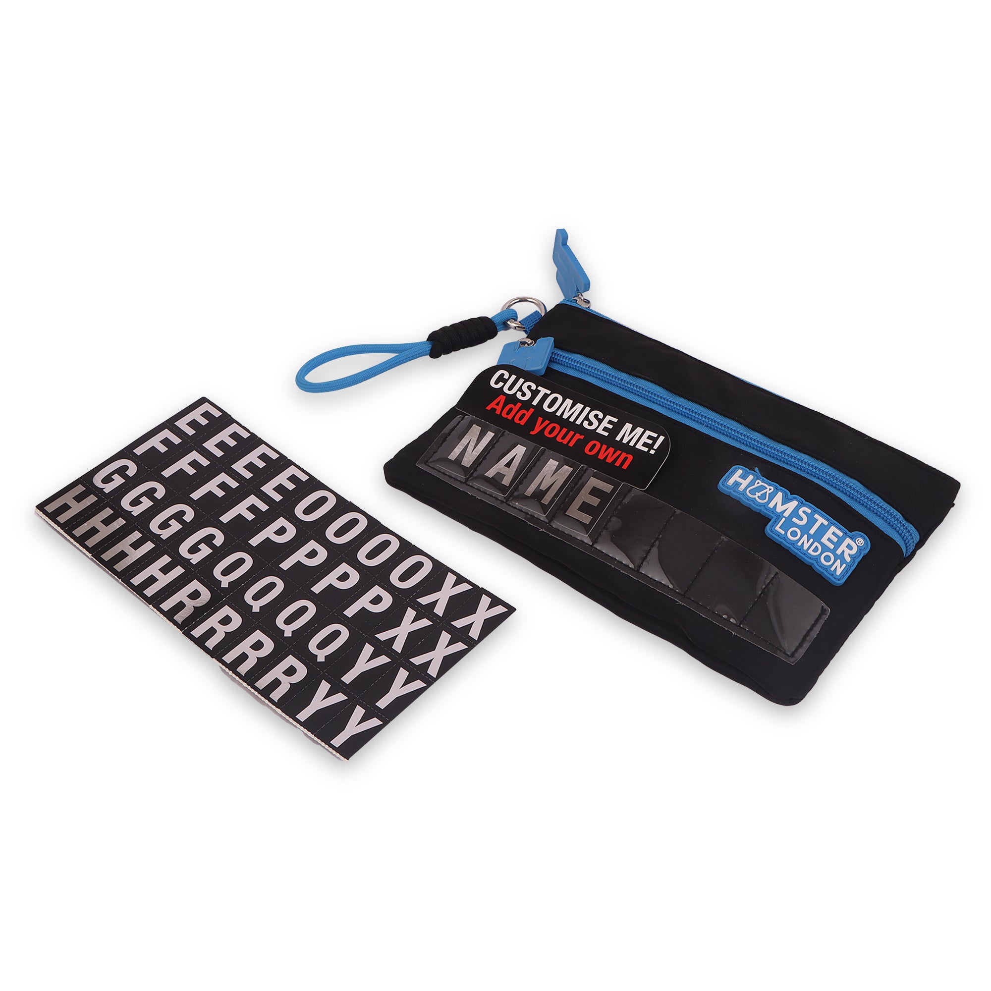 Hamster London Insider Name Pouch Blue