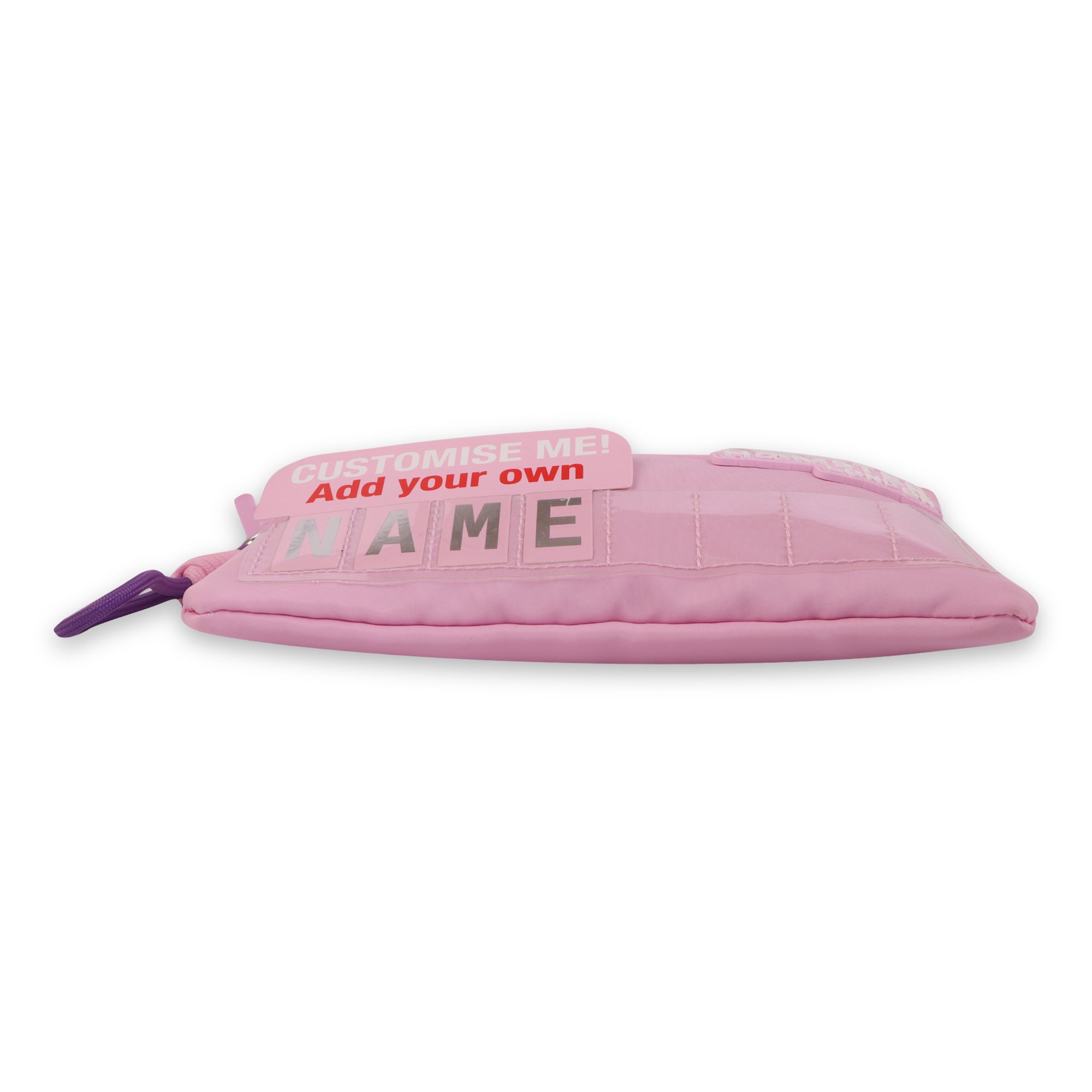 Hamster London Insider Name Pouch Pink