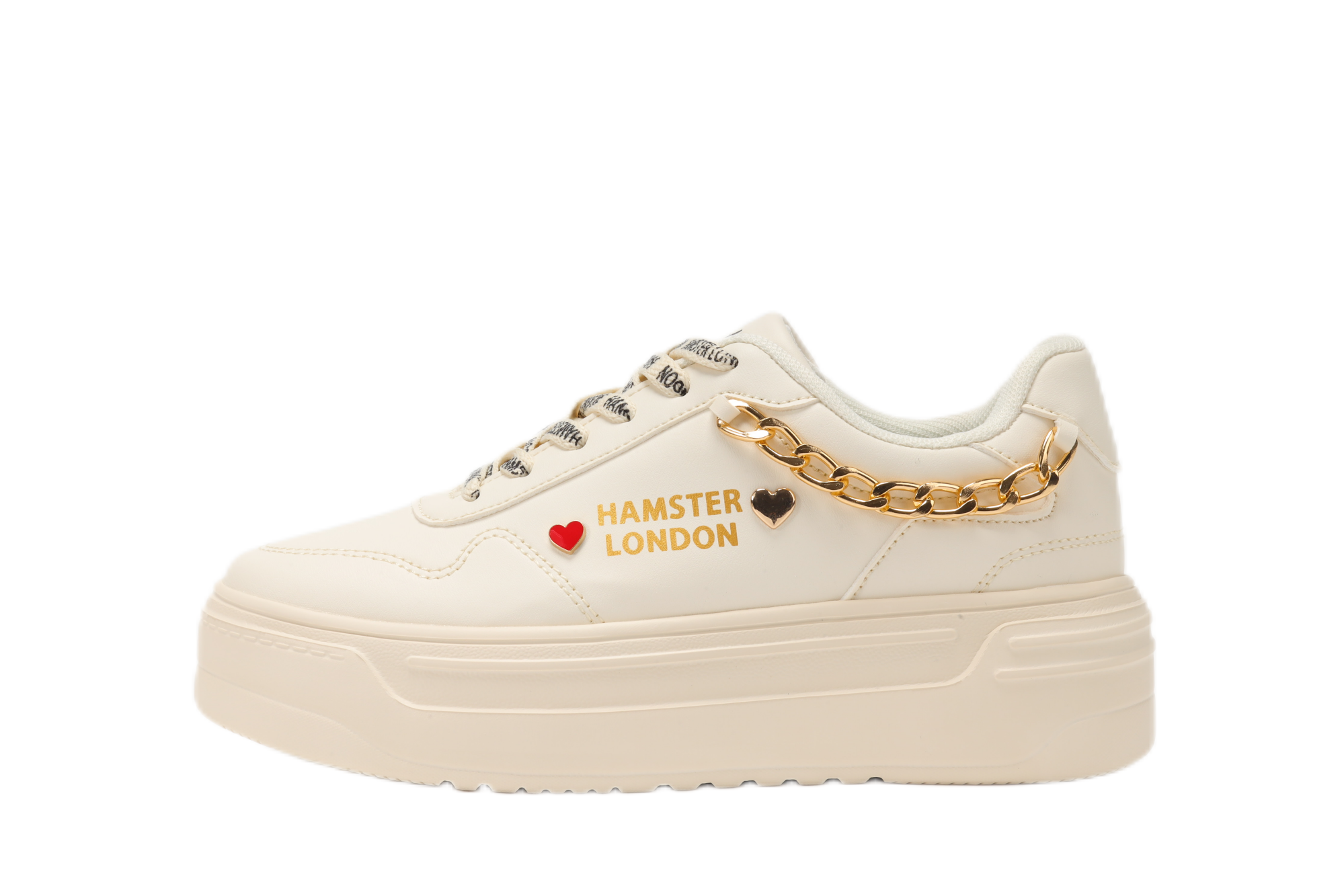 Hamster London Marcella Classic White Party Sneakers