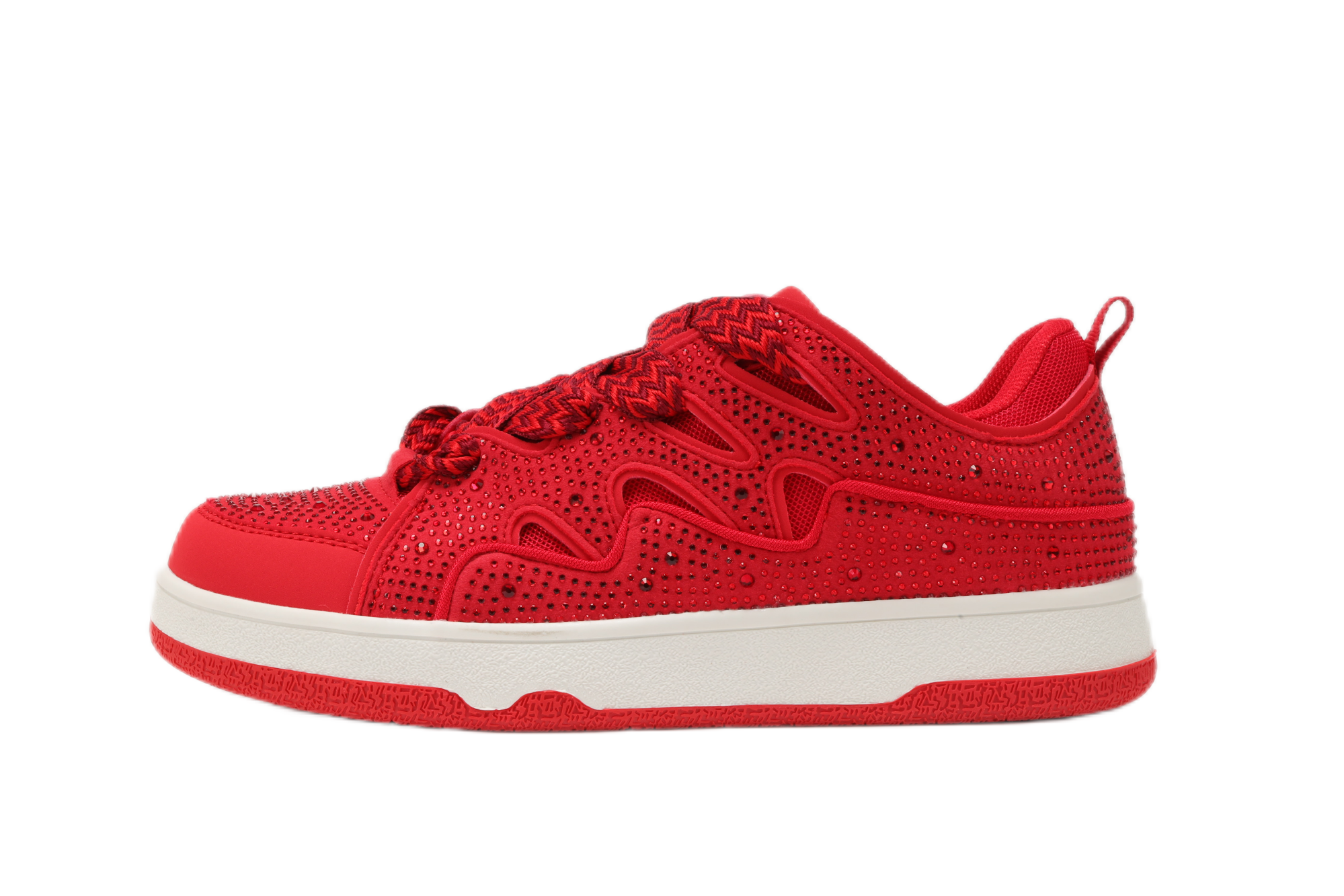 Hamster  London Neptune Party Red Sneakers