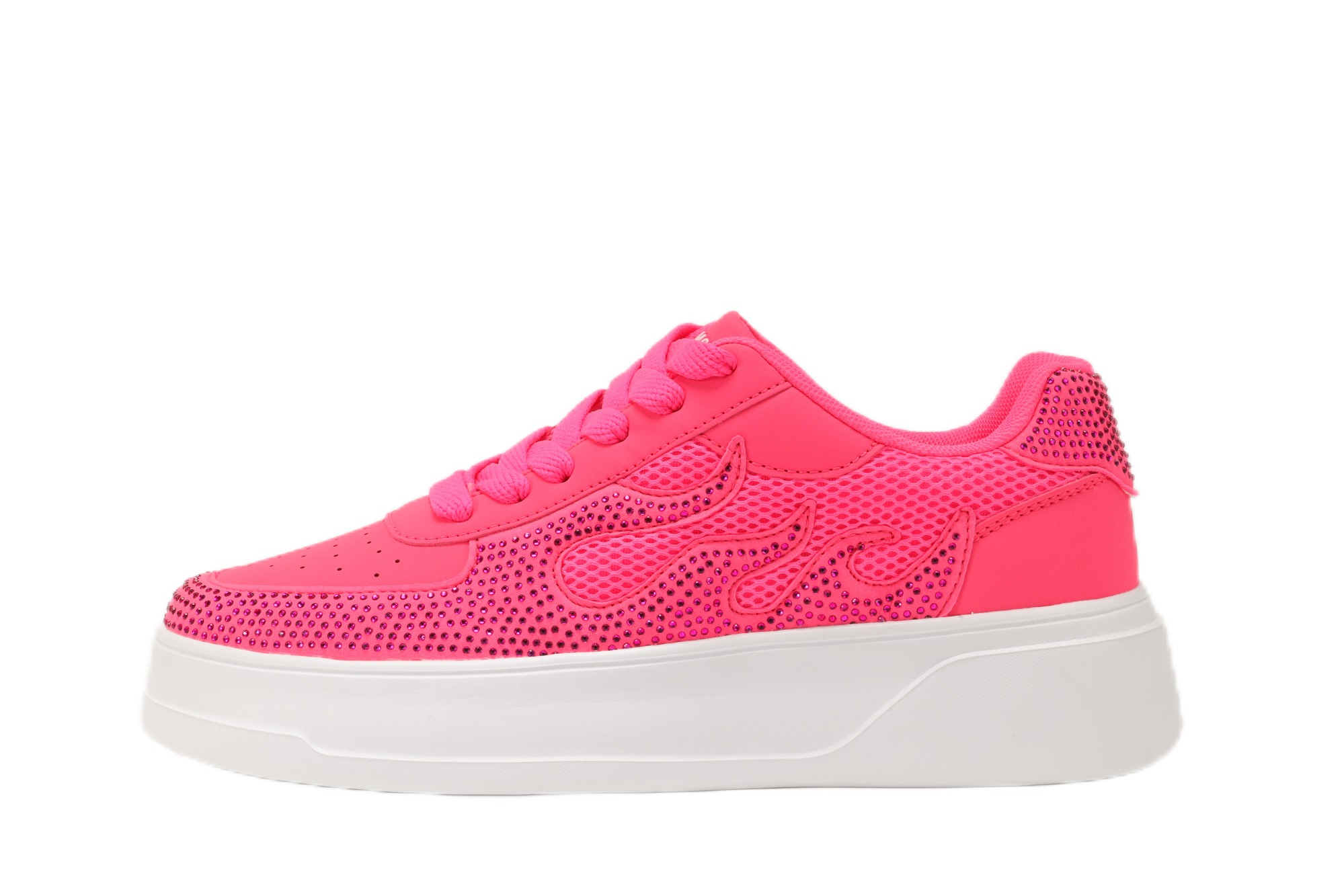 Hamster London Marcella Fire Hot Pink Party Sneakers