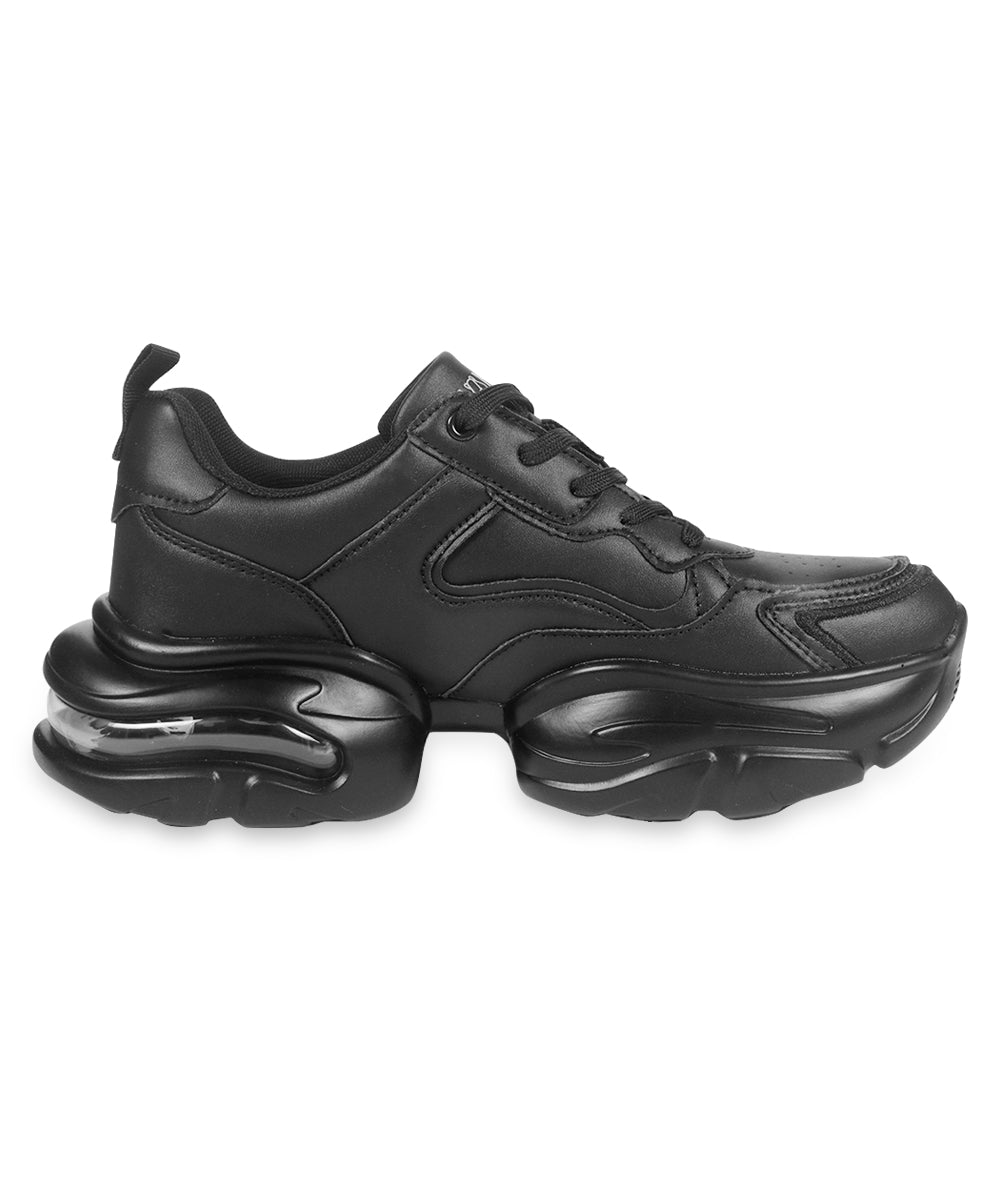 Hamster London Matte Black Party Sneakers