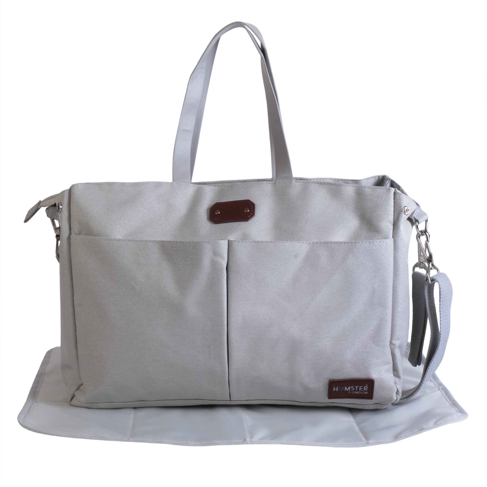 Hamster London Super Luxe Changing Bag Grey