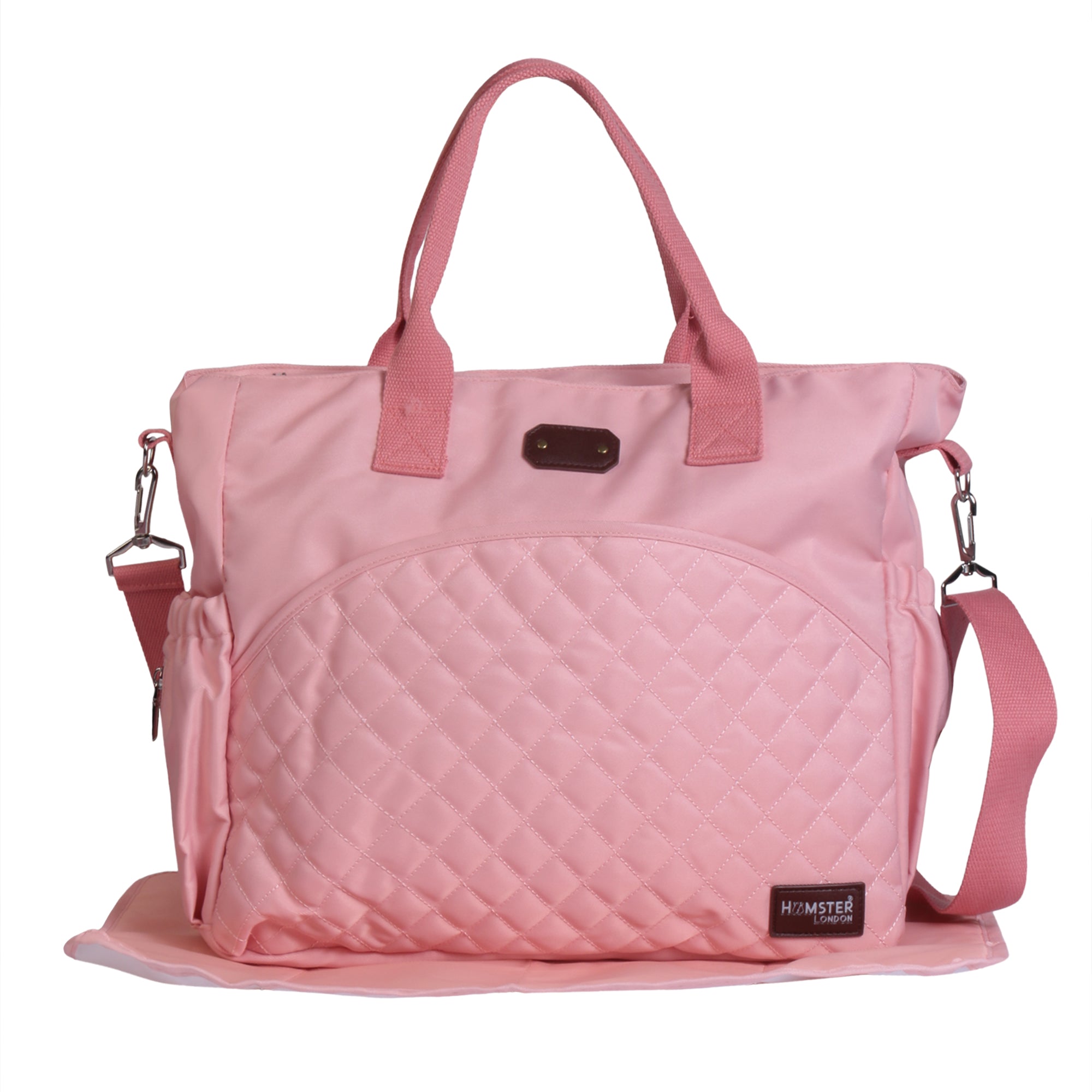 Hamster London Alba All-In-One Bag Pink