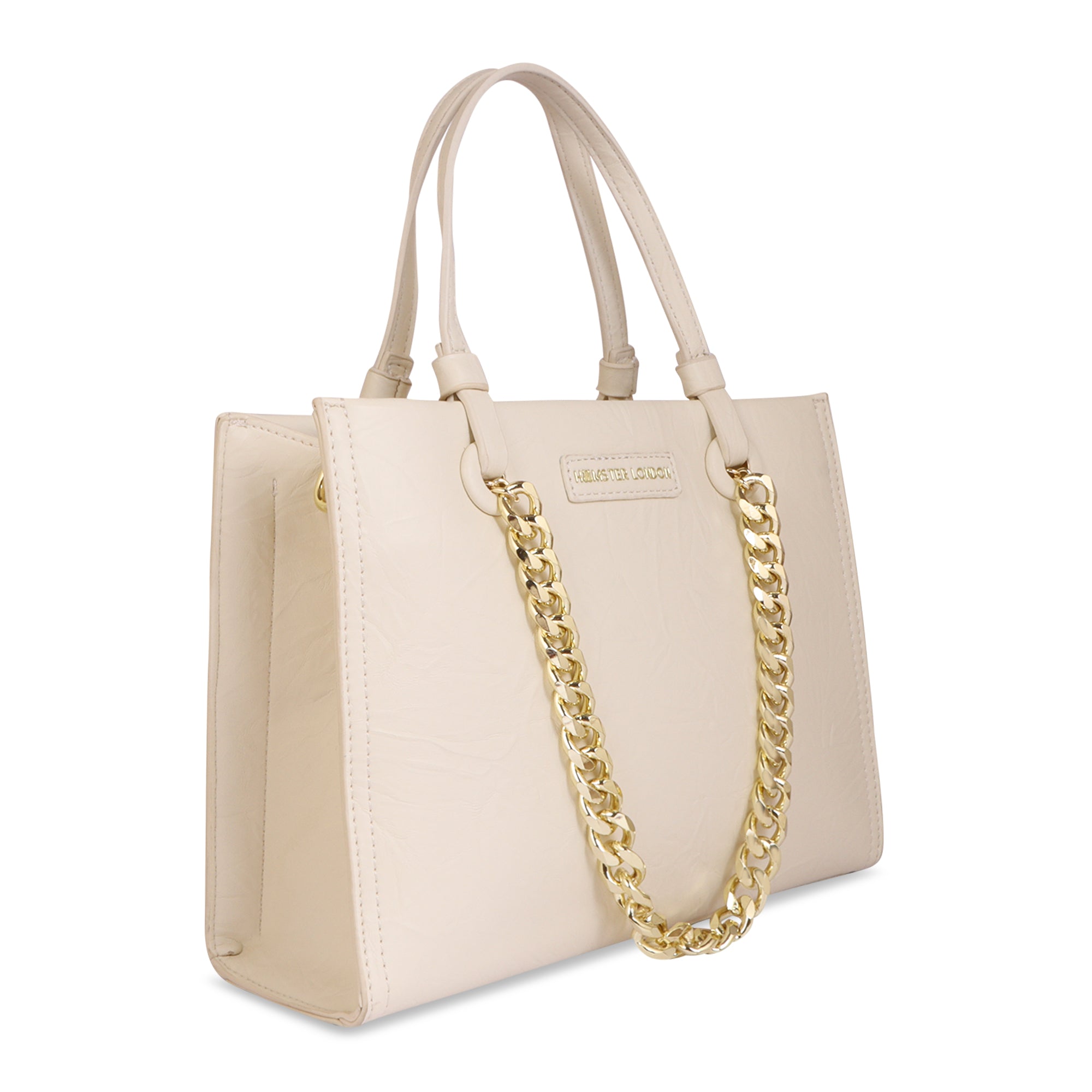 Hamster London Pastel Promise Handbag Cream