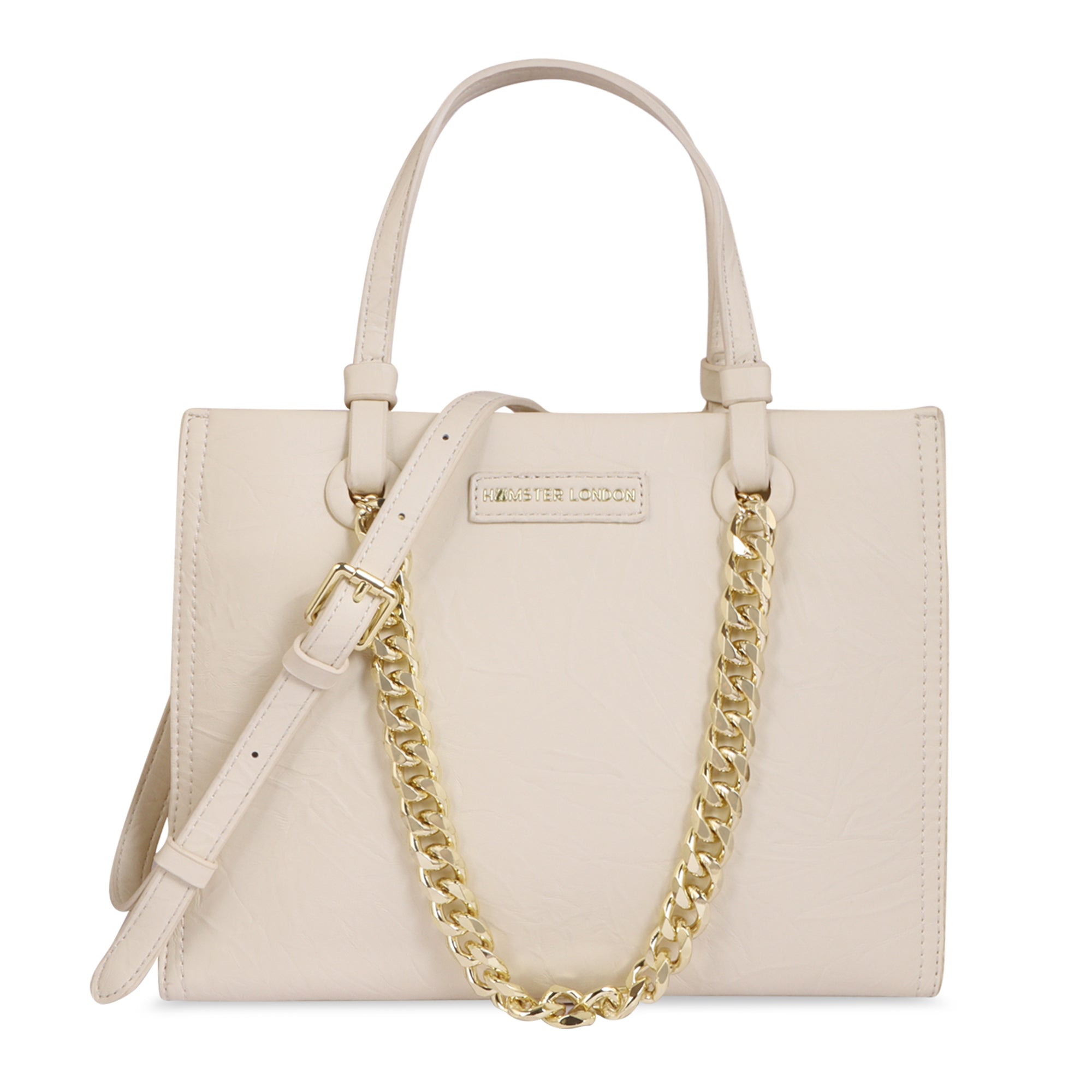 Hamster London Pastel Promise Handbag Cream
