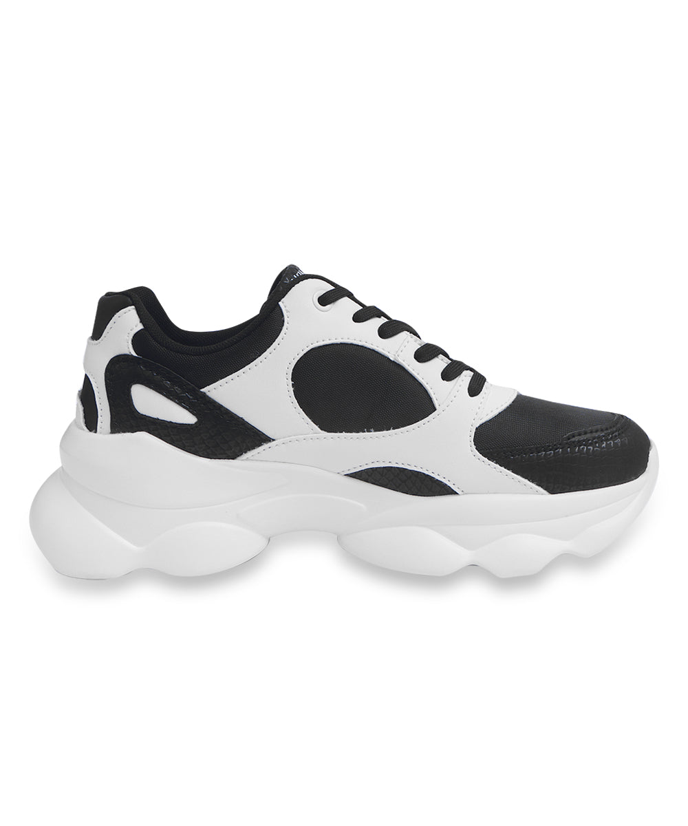 Hamster London Bubble White Black Sneakers