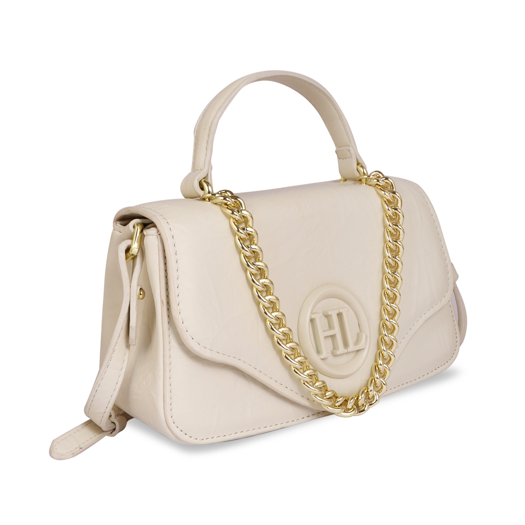 Hamster London Pastel Promise Sling Hand Bag Beige
