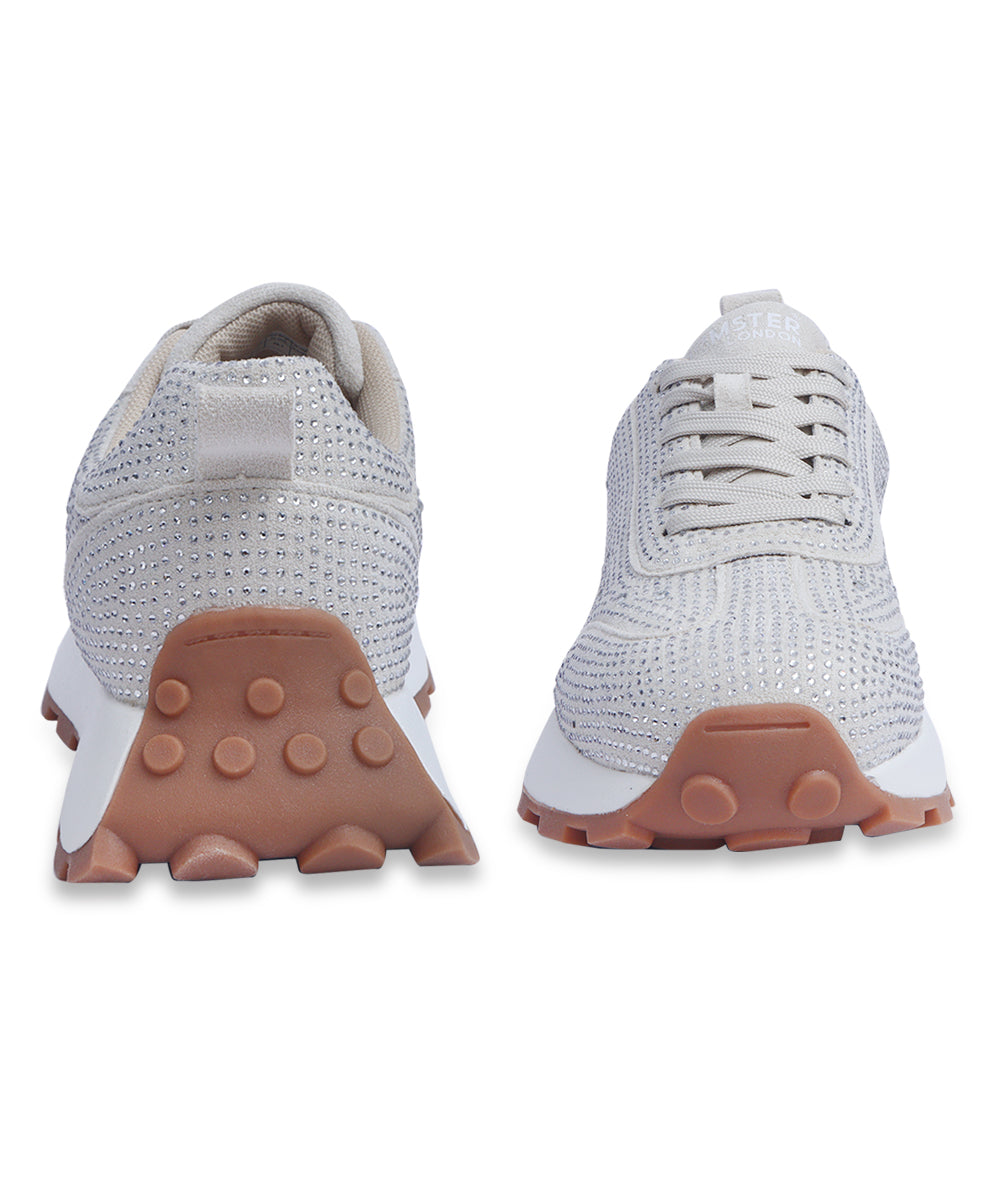 Hamster London Love Stone Off White Sneakers