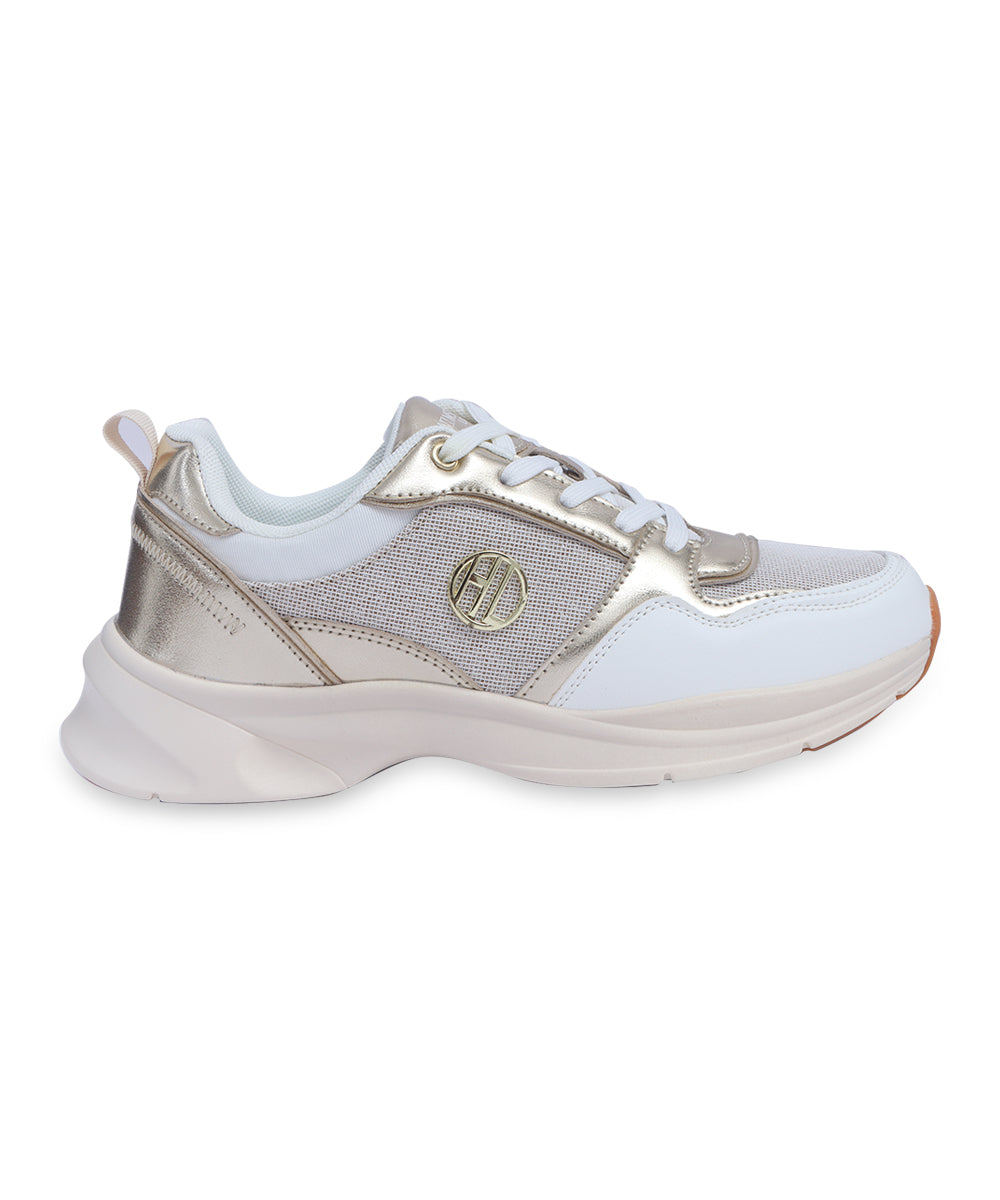 Hamster London Signature Gold Sneakers