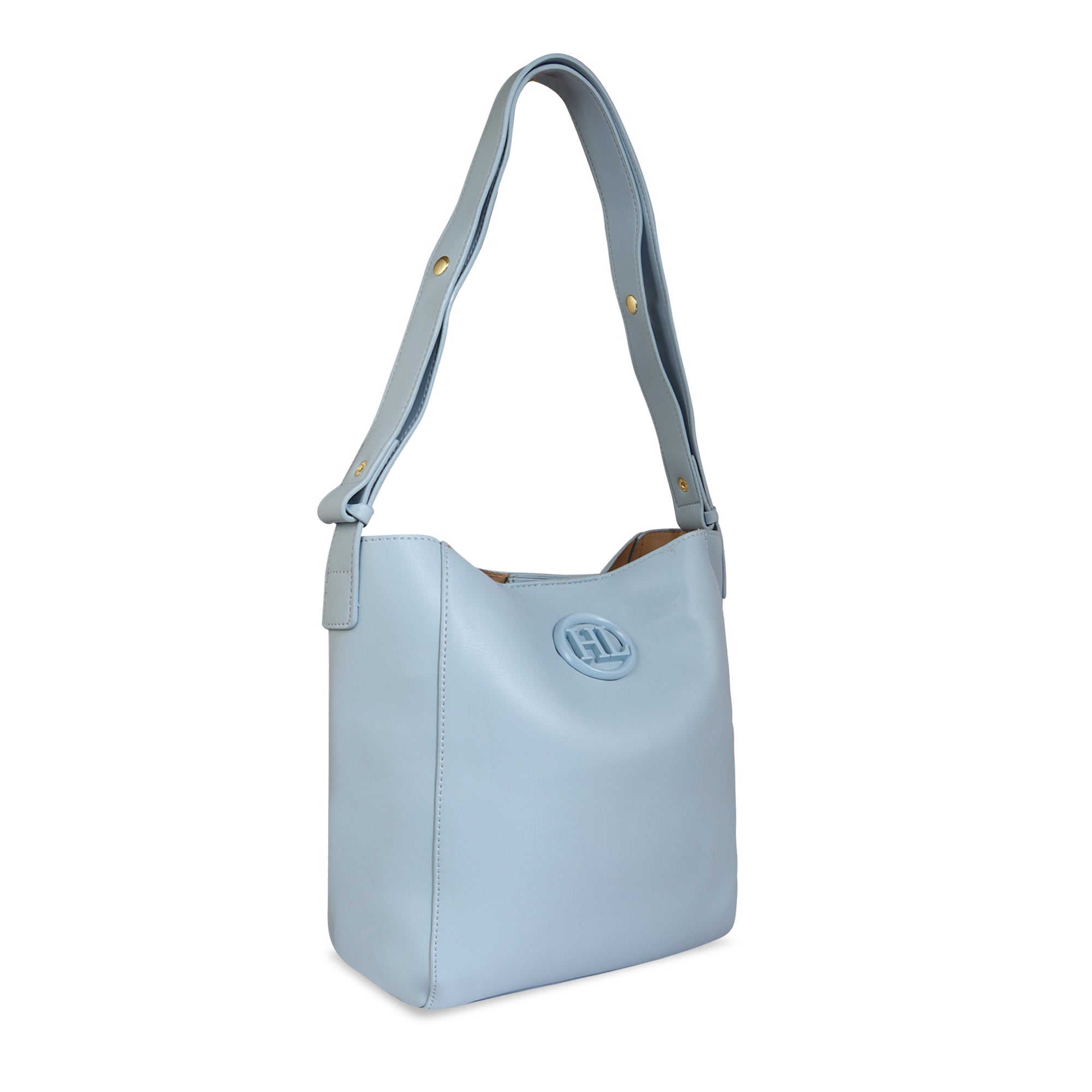 Hamster London Pastel Promise Shoulder Bag Blue