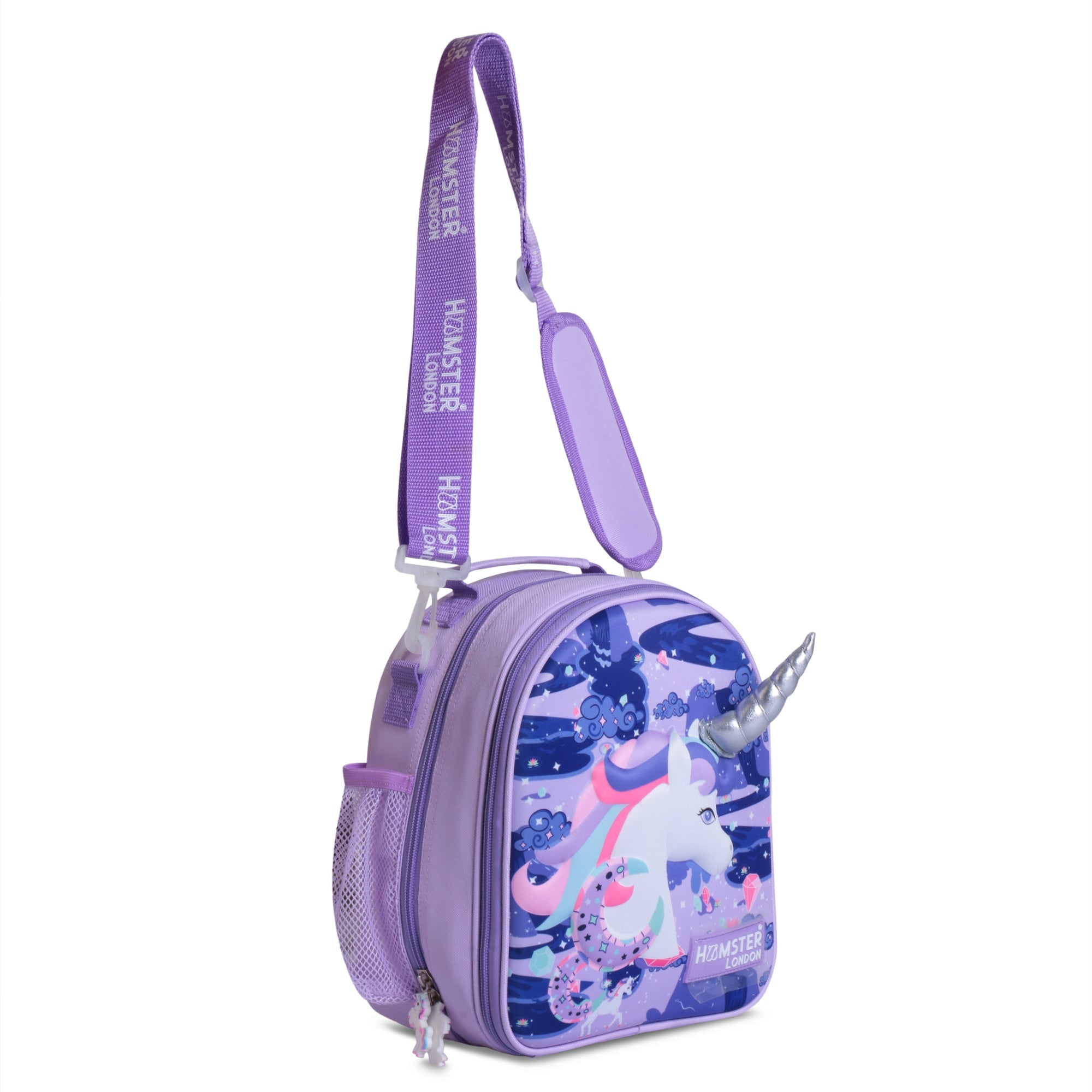 Hamster London Gift Hamster ( Magical Unicorn Hardcase + Lunch bags , Neon Bottle Unicorn , LED Band Mermaid Sea Watch , Star Key Chin )