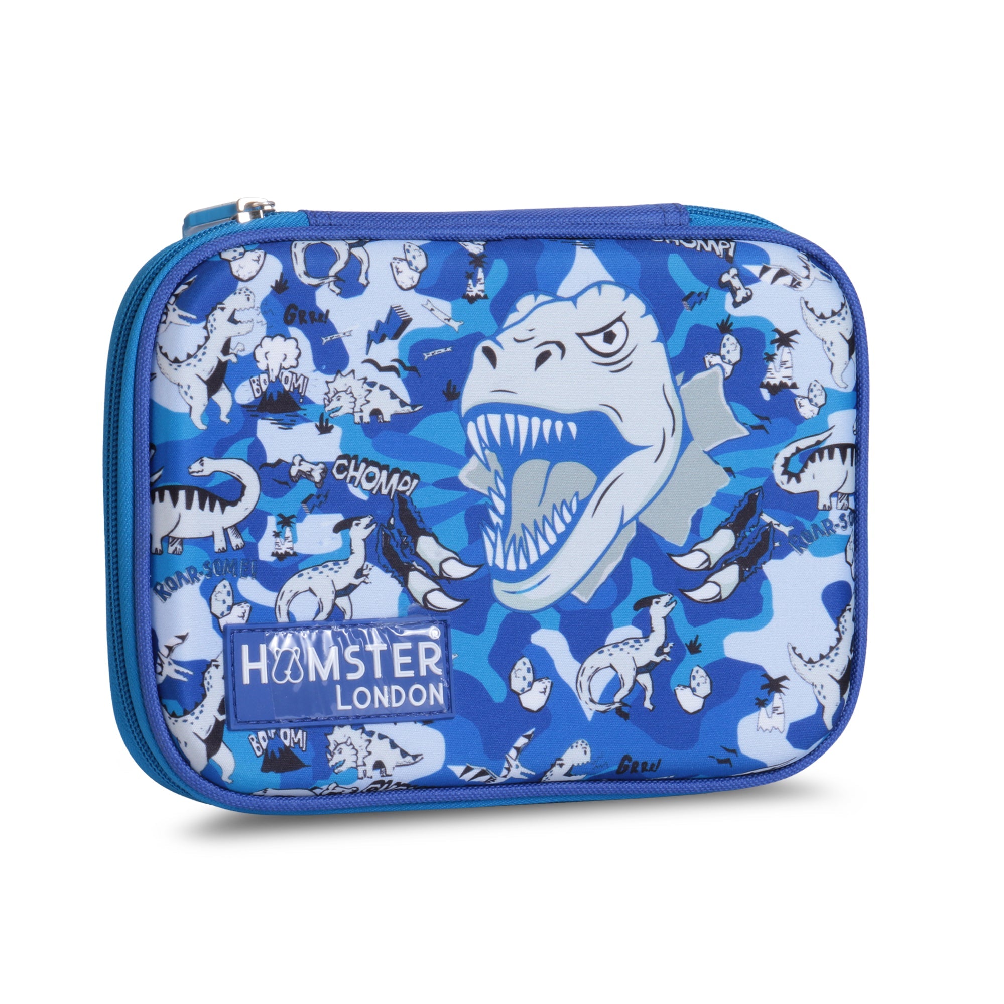 Hamster London Gift Hamster (Dyno Amigoes Hardcase + Lunch bags , Neon Bottle Dinosaur , Luggage Don't Set Of 2 , Silicon Digital LED Band Football BTS Watch )