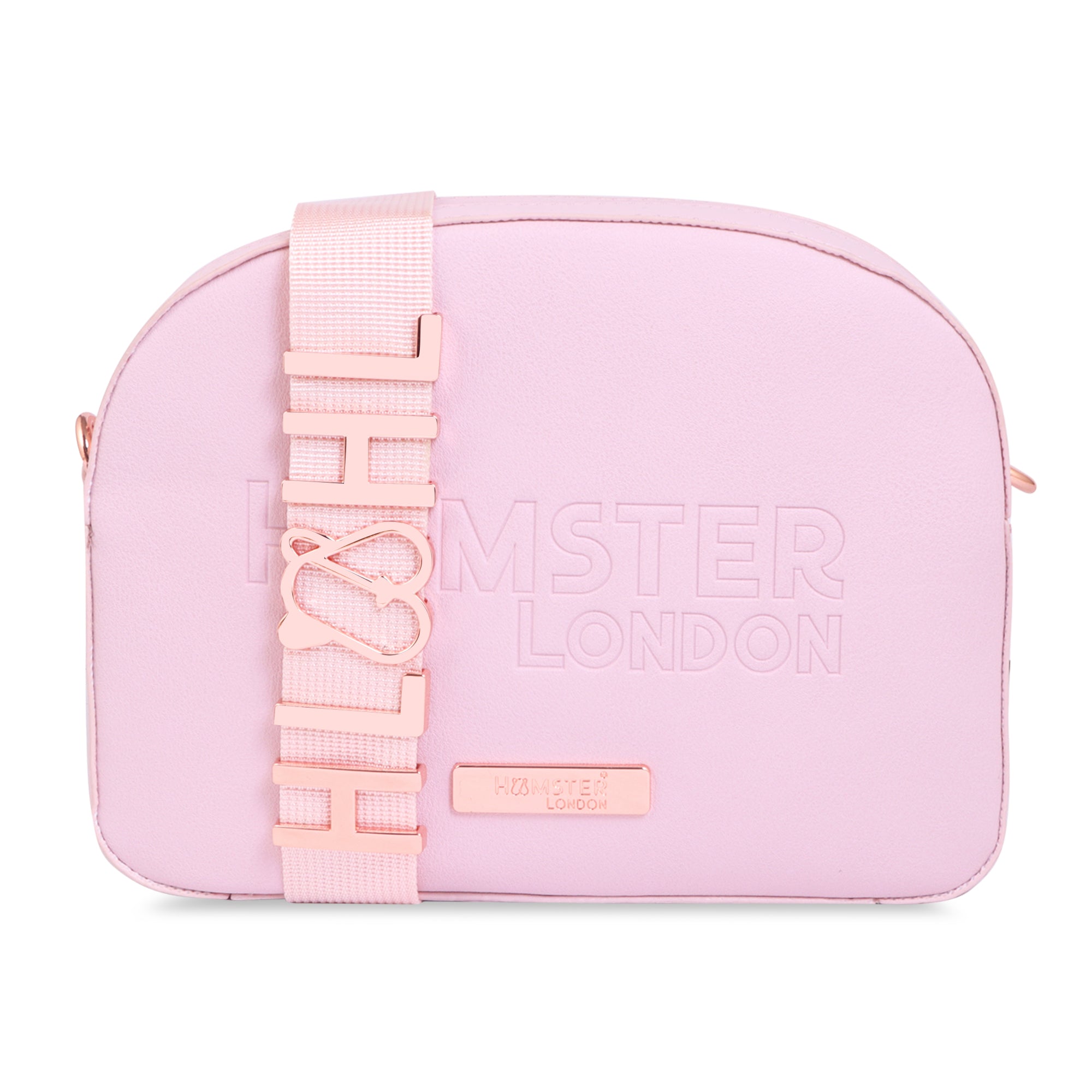 Hamster London Melissa Luna Cross Body Sling Bag Pink