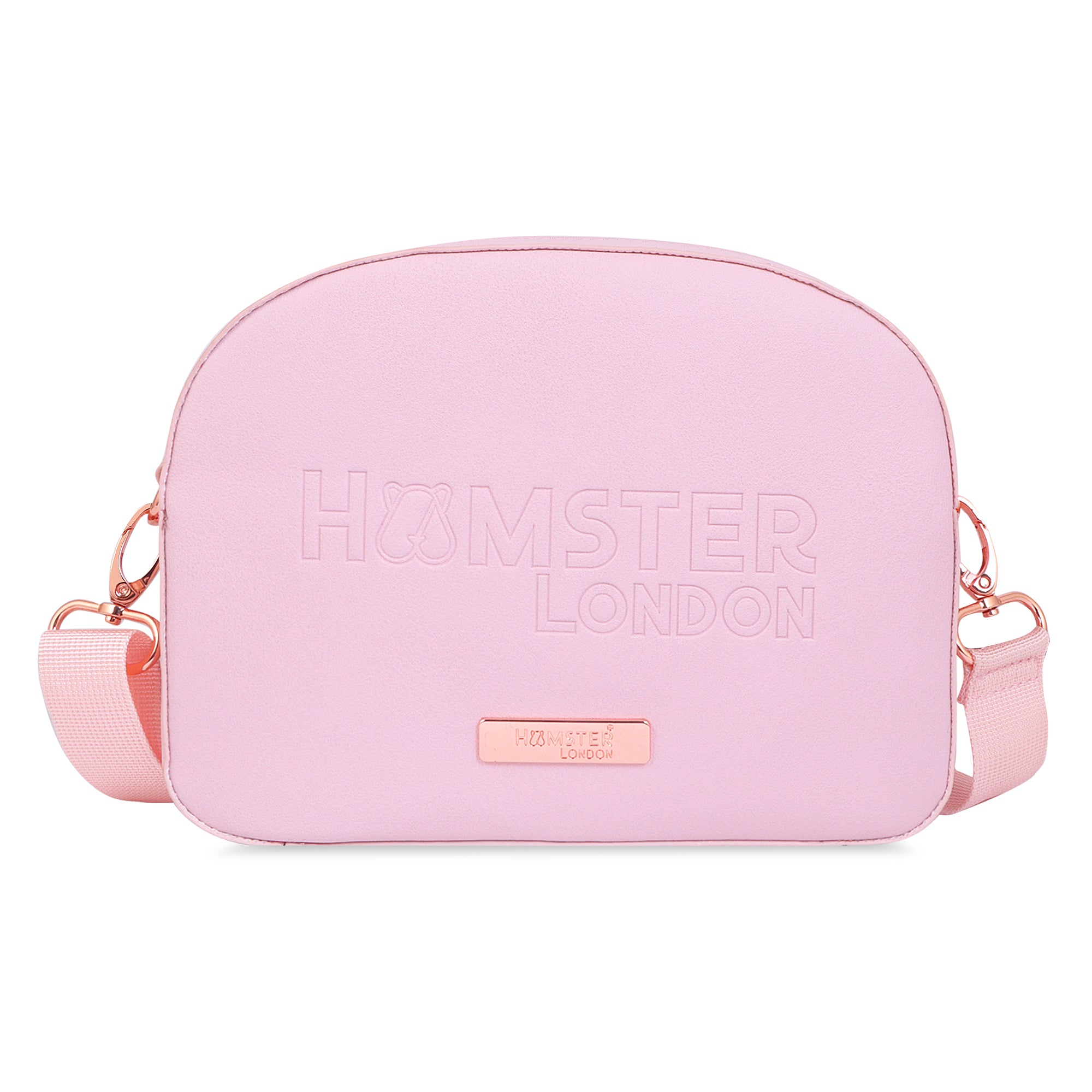 Hamster London Melissa Luna Cross Body Sling Bag Pink